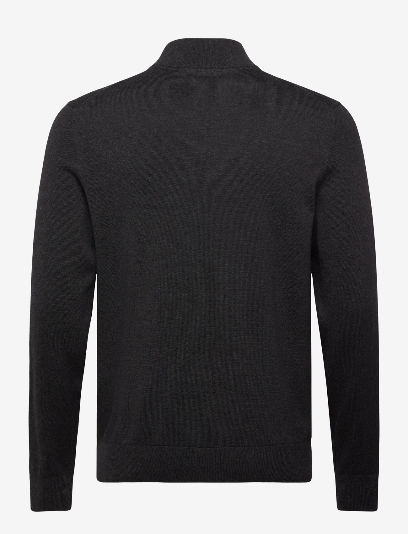 Morris - Brian Half Zip - höstkläder - grey - 1