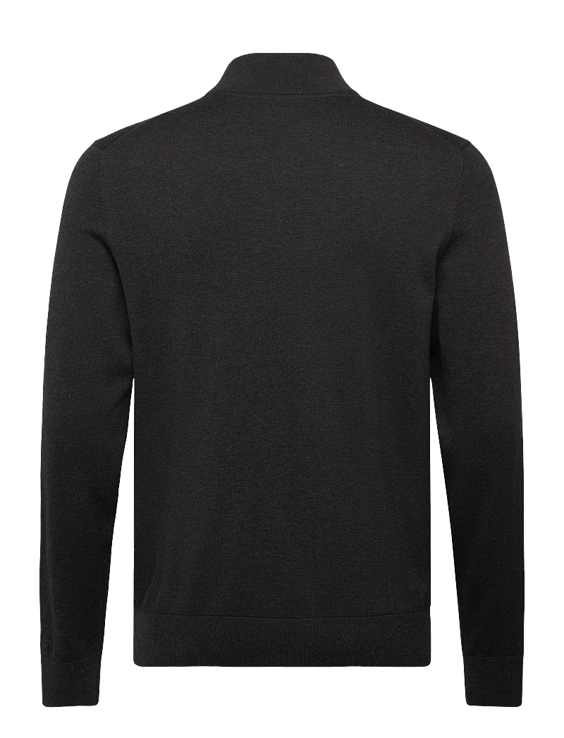 Morris - Brian Half Zip - pullover mit halbem reißverschluss - grey - 1