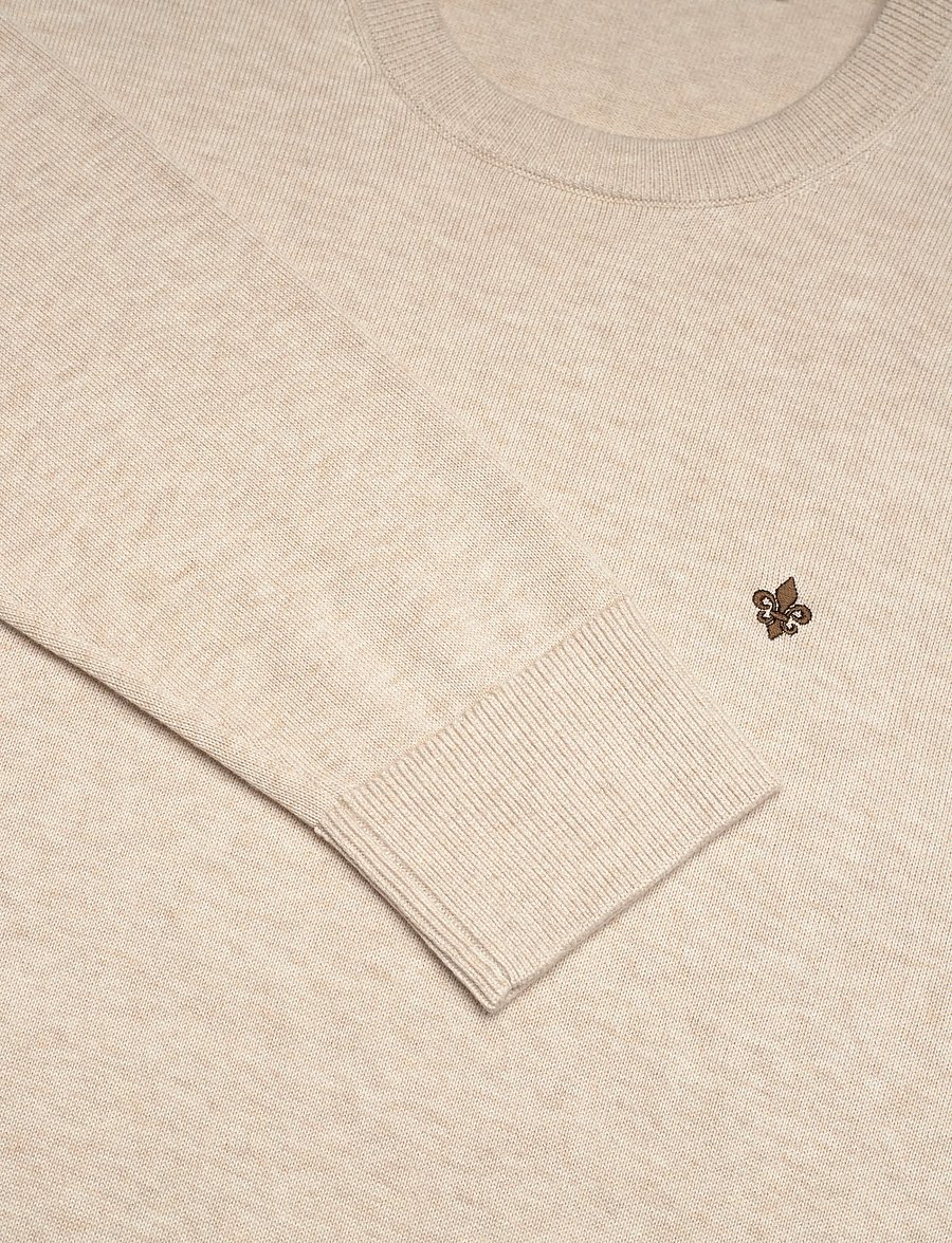Morris - Brian Oneck - rund hals - khaki - 5