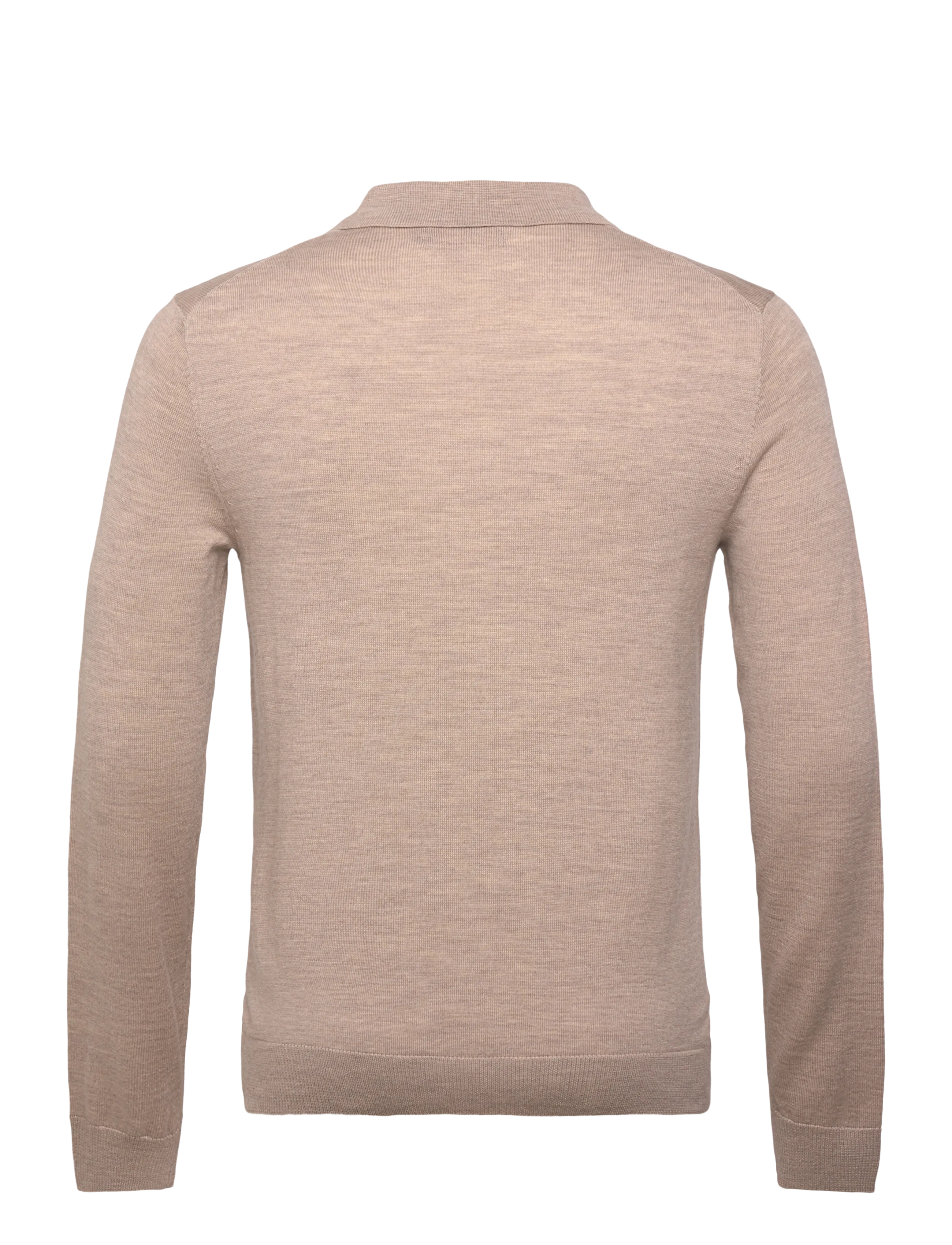 Morris - Merino Polo Knit - megztiniai - khaki - 1