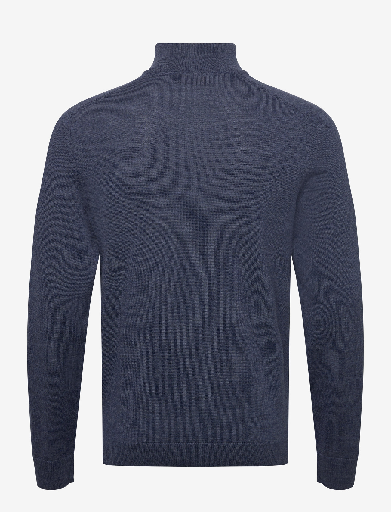 Morris - Merino John Zip - pullover mit halbem reißverschluss - blue - 2