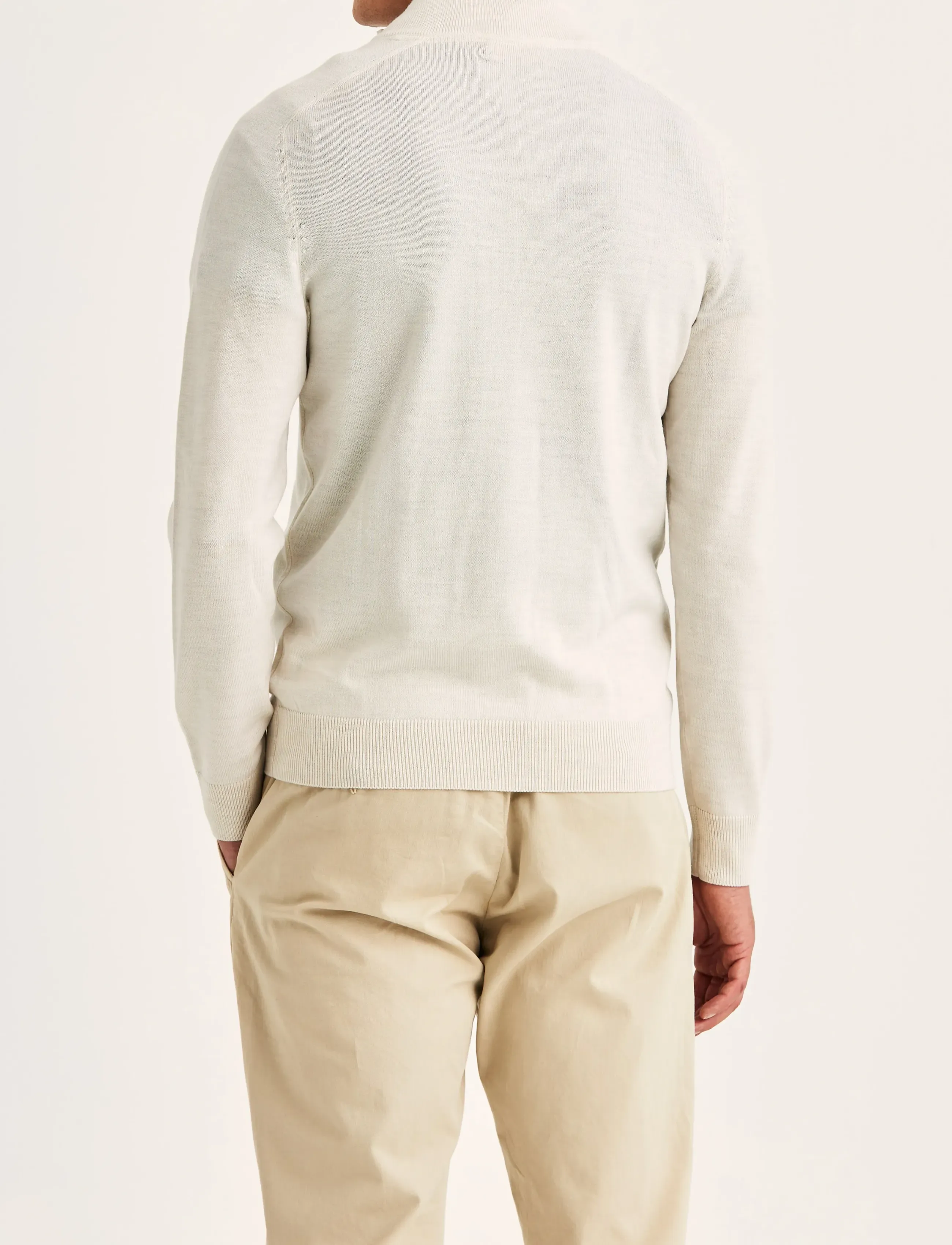 Morris Merino John Zip polotröjor herr – bild 3