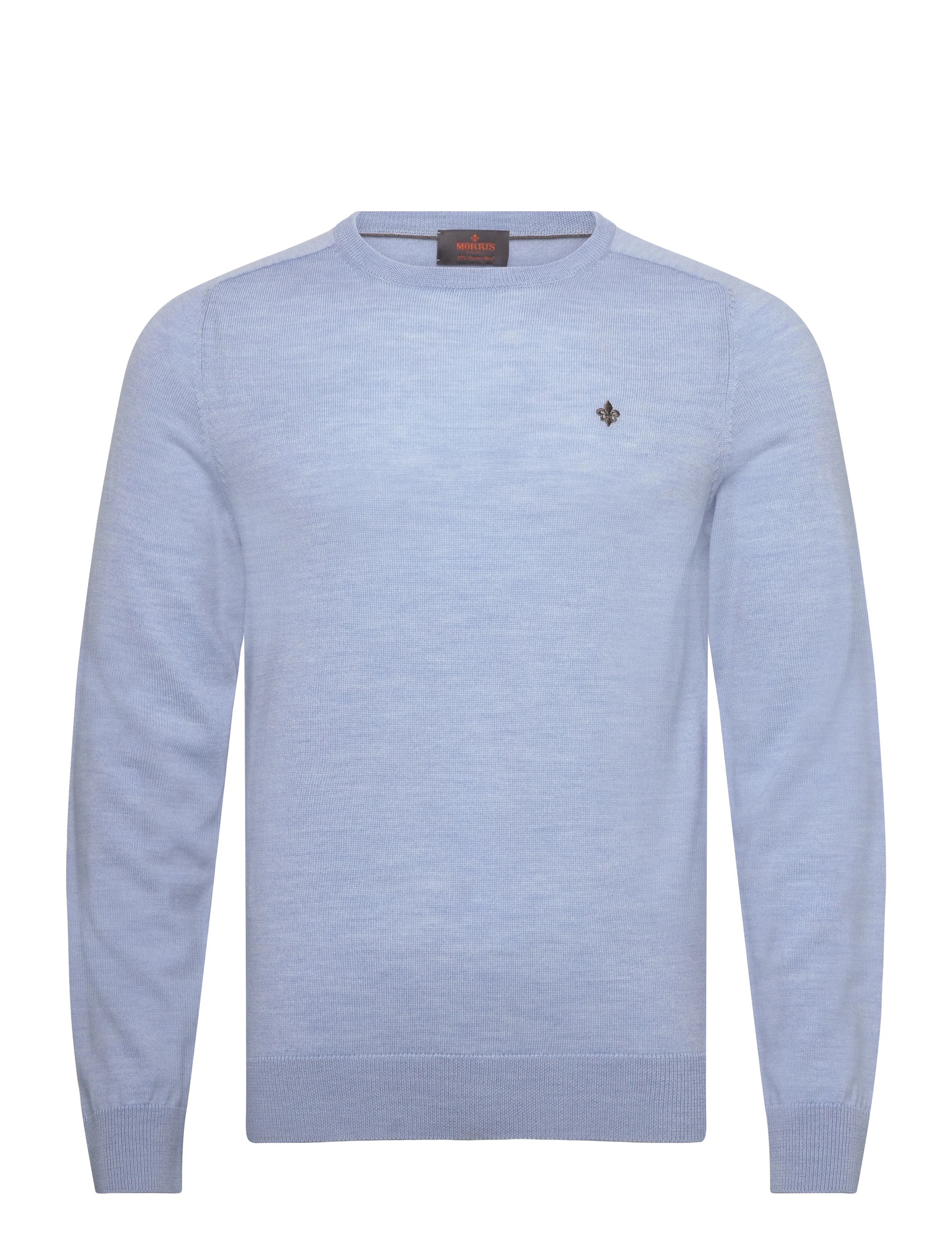 Morris Merino Oneck - Morris Stockholm - LIGHT BLUE / blue
