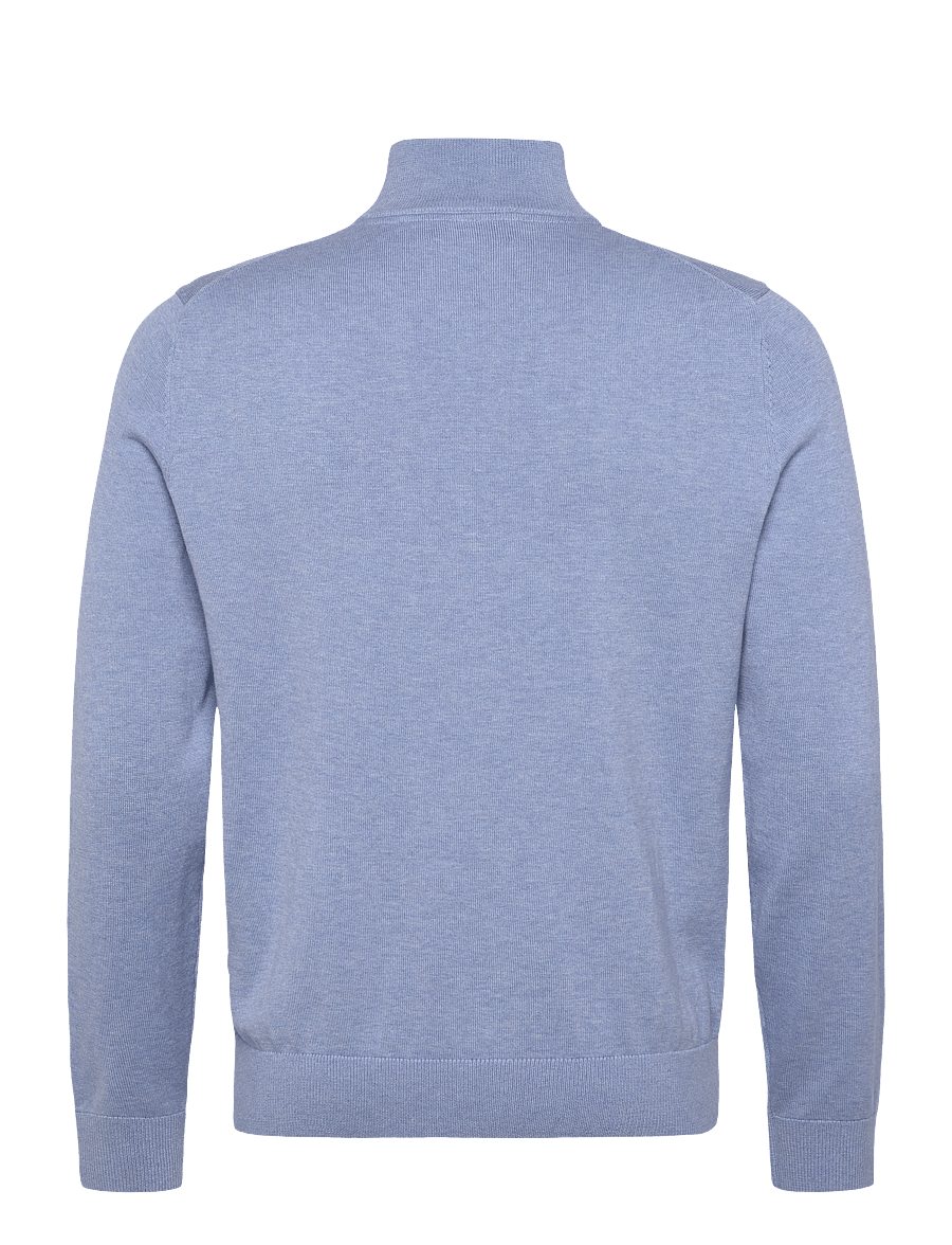 Morris - Riley Half Zip - half zip-tröjor - blue - 2
