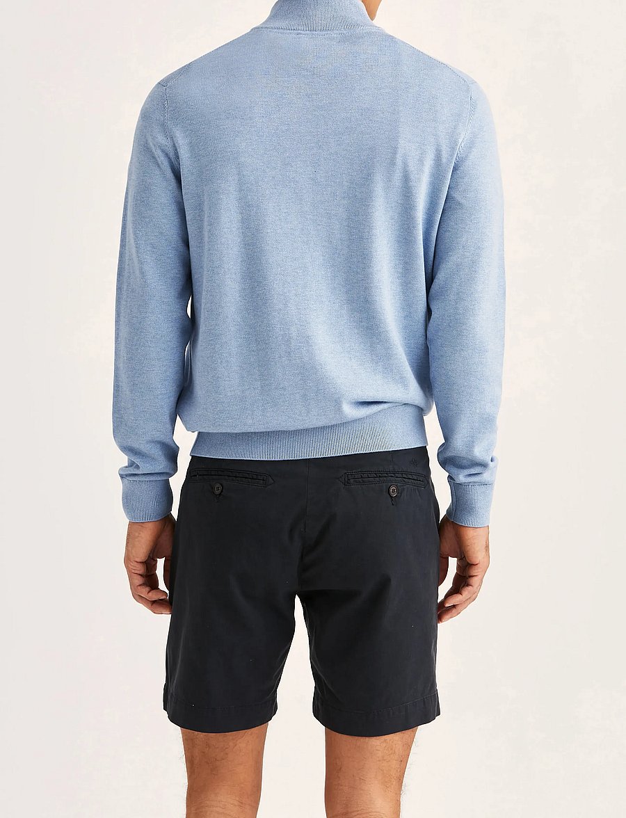 Morris - Riley Half Zip - half zip-tröjor - blue - 4