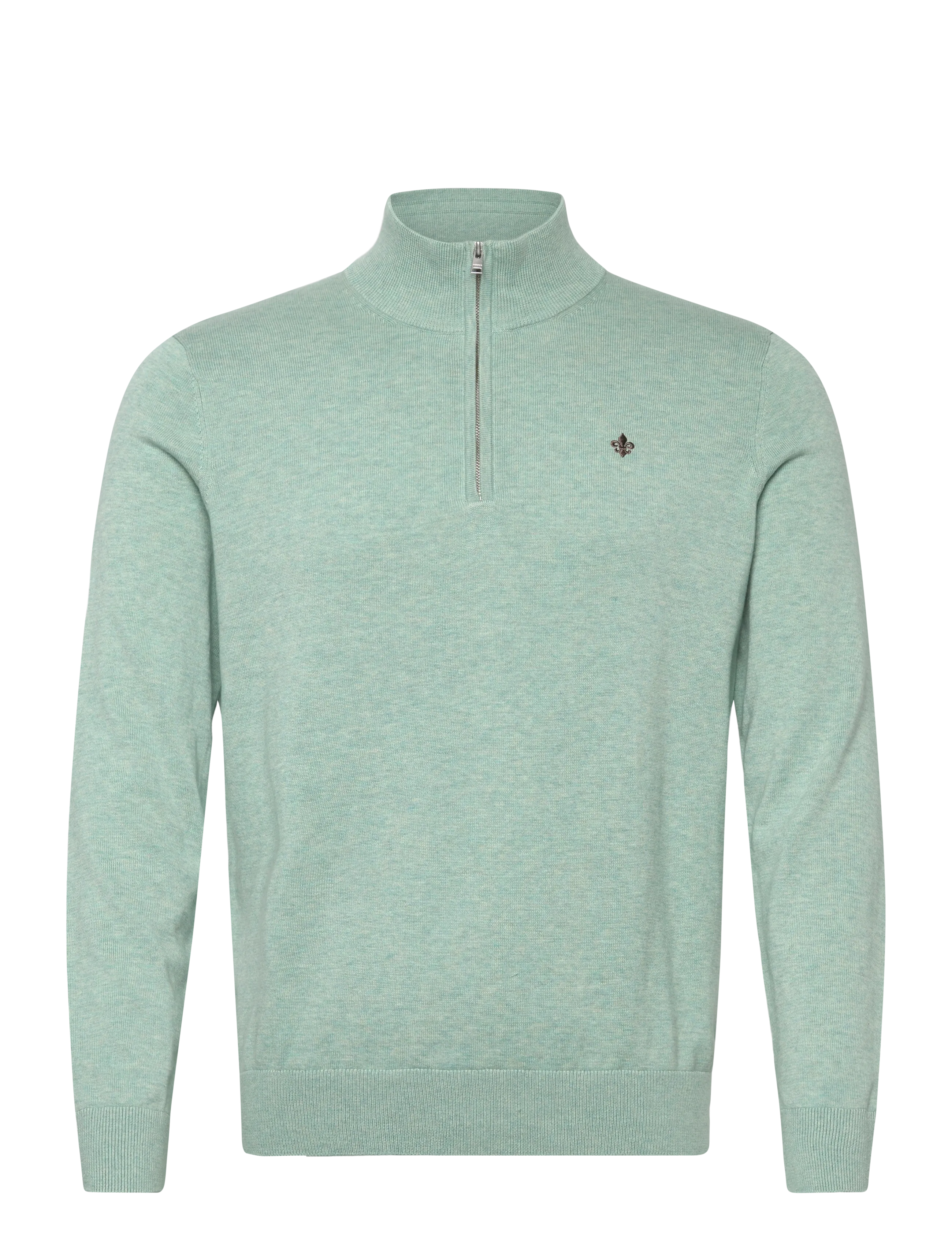 MORRIS Riley Half Zip Grün - M - Herren