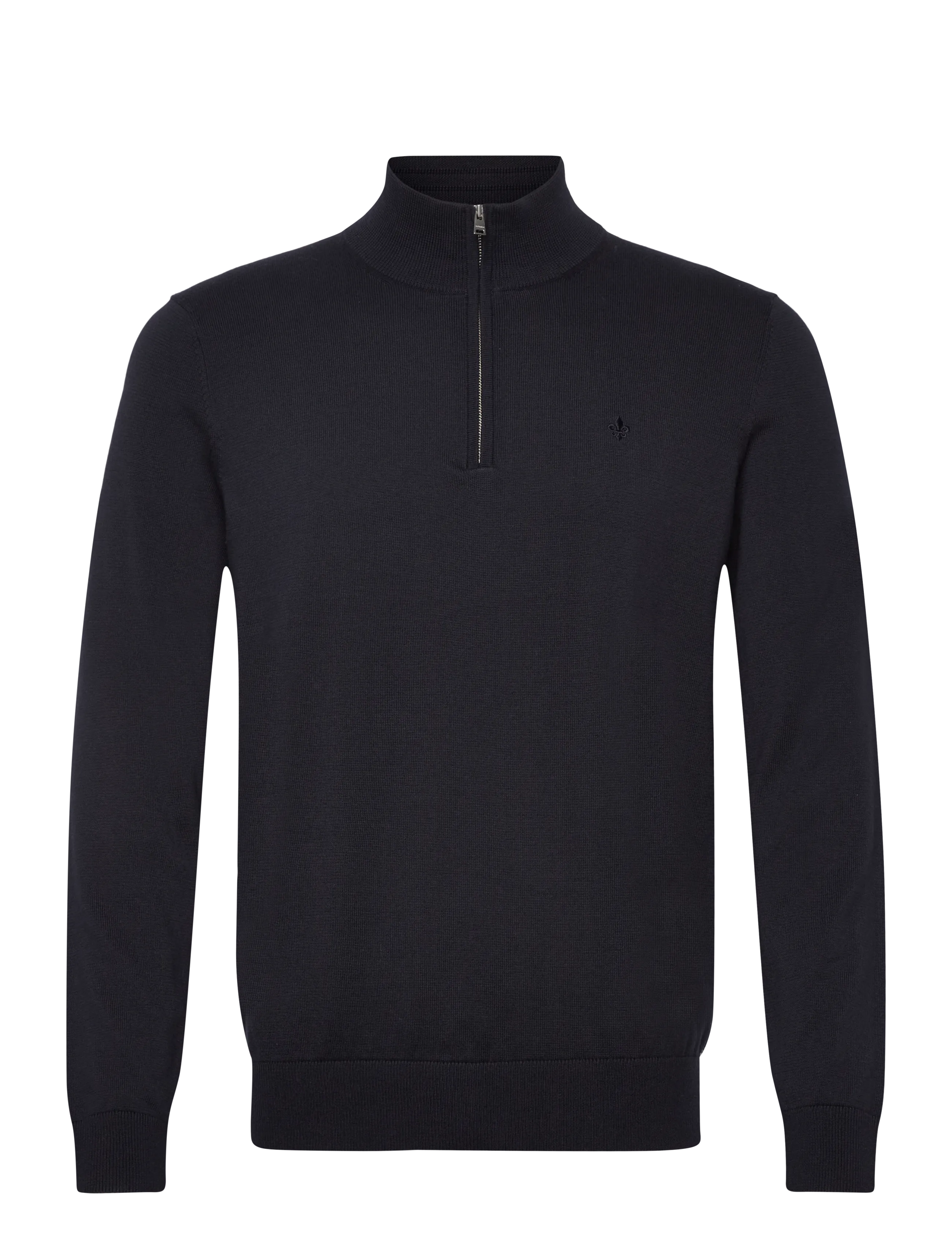 Morris Riley Half Zip - Morris Stockholm - OLD BLUE / navy