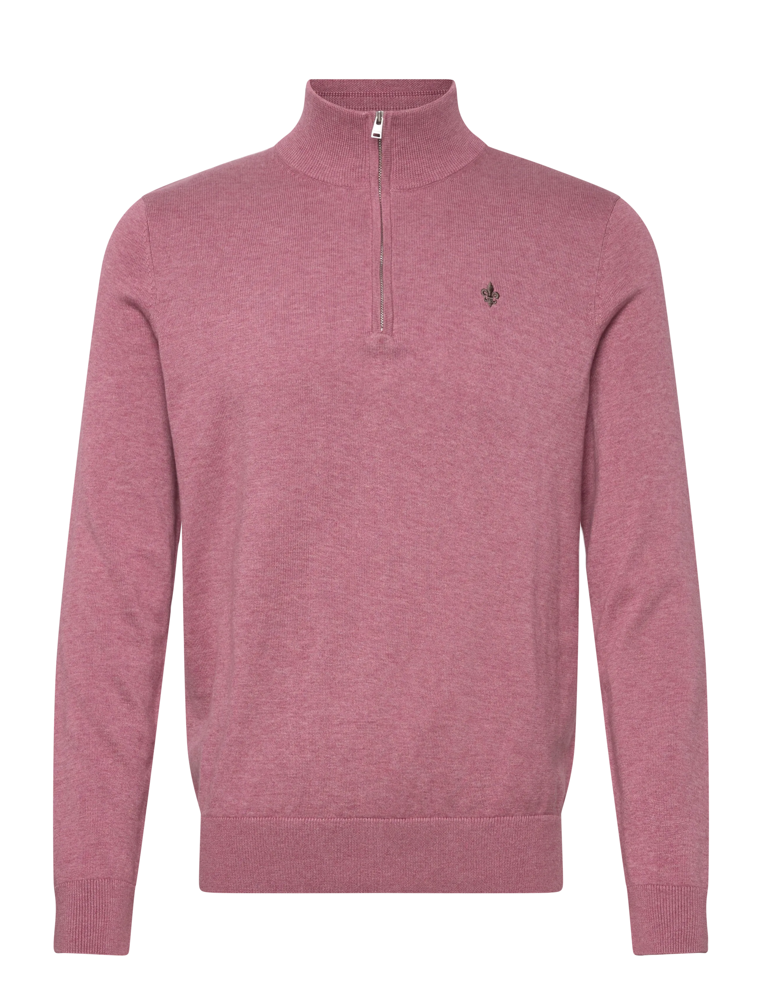 MORRIS Riley Half Zip Pink - S - Herren