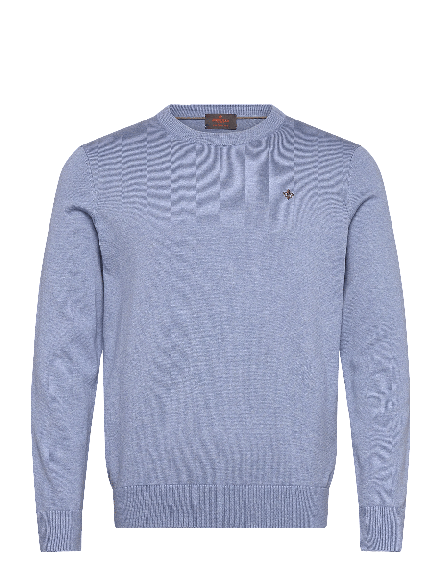 Morris - Riley Oneck - round necks - blue - 1