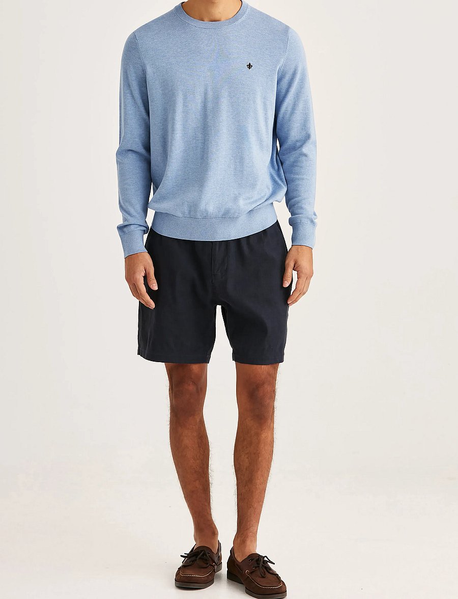 Morris - Riley Oneck - round necks - blue - 3