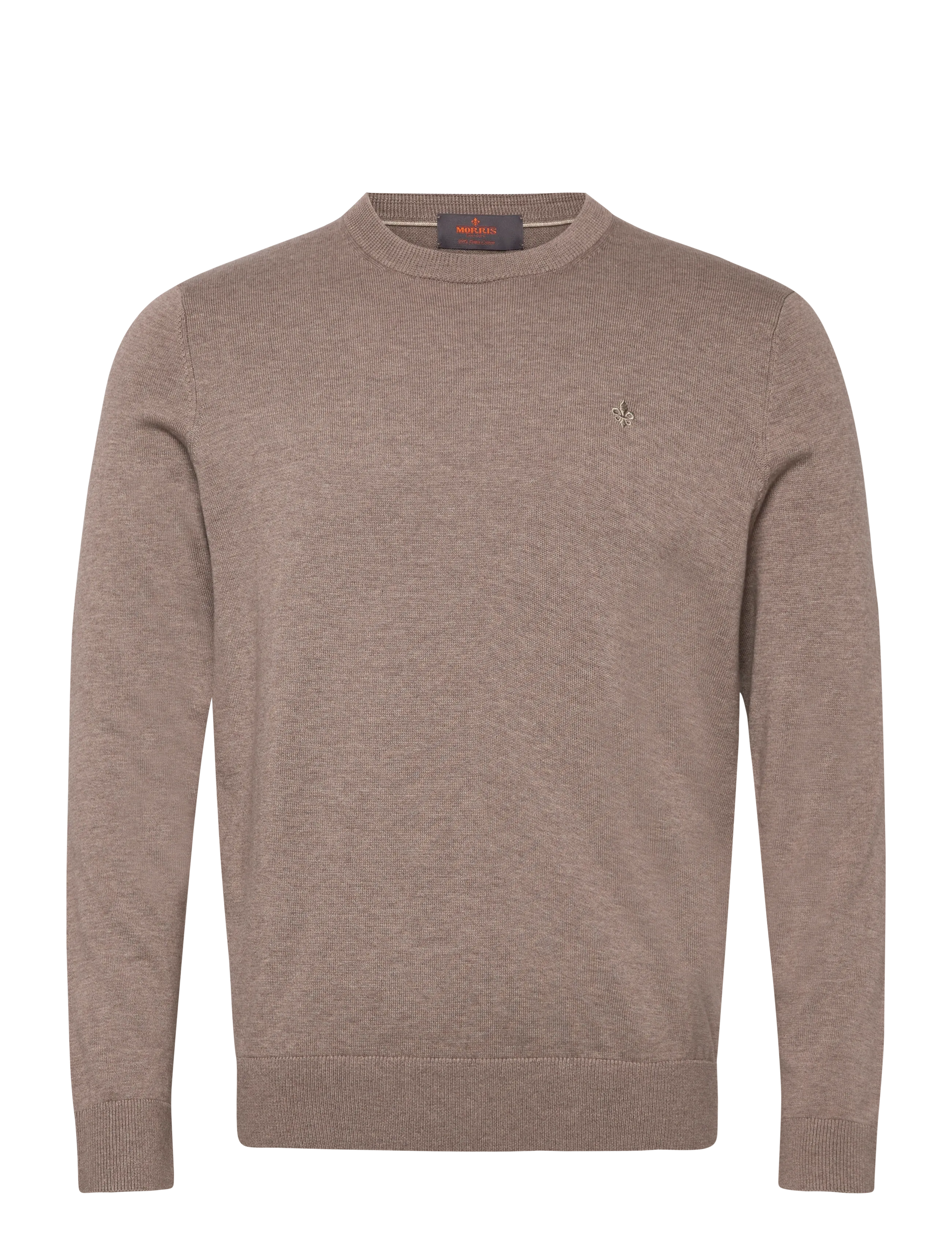 Morris Riley Oneck - Rund hals - BROWN / brown