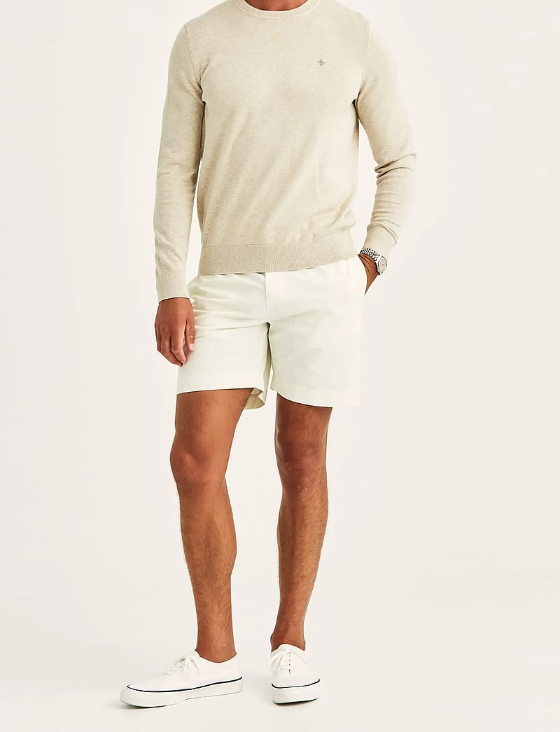 Morris - Riley Oneck - rund hals - khaki - 3