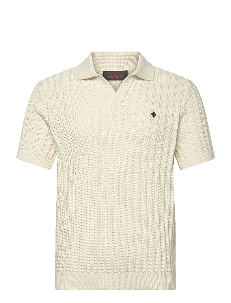 Morris - Baldwin Resort Polo - stickade pikéer - off white - 0