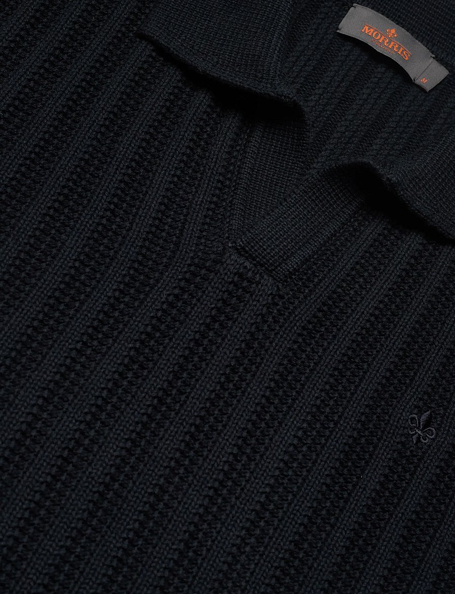 Morris - Baldwin Resort Polo - gestrickte polohemden - old blue - 2