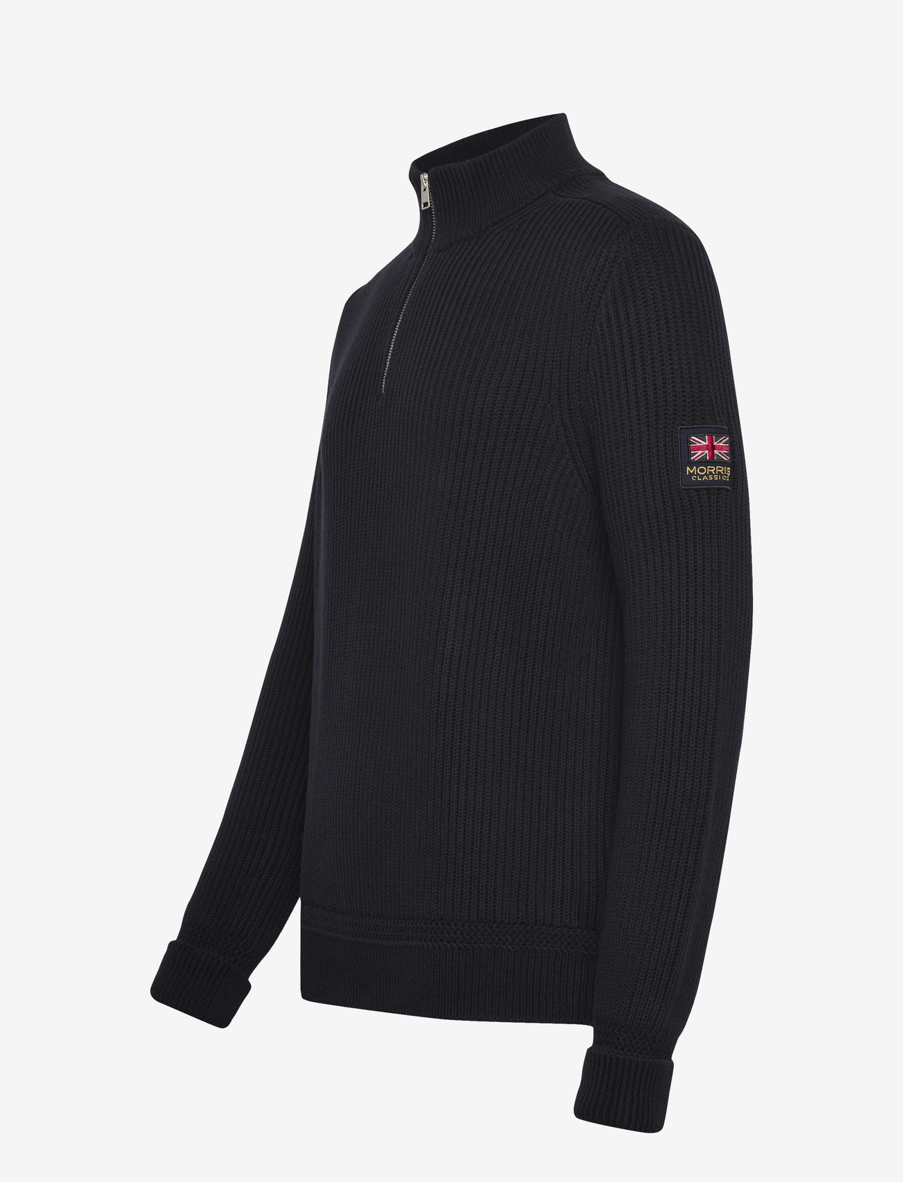Morris - Brenton Half Zip - halfzip strik - navy - 3