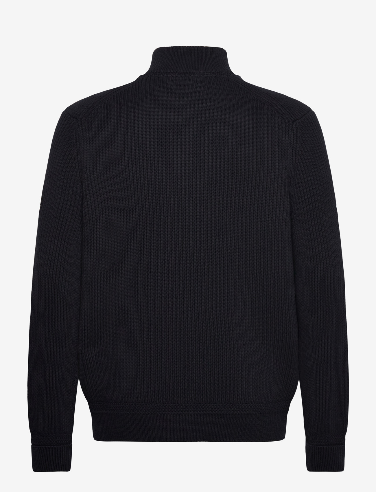 Morris - Brenton Zip Cardigan - fullzip strik - navy - 2