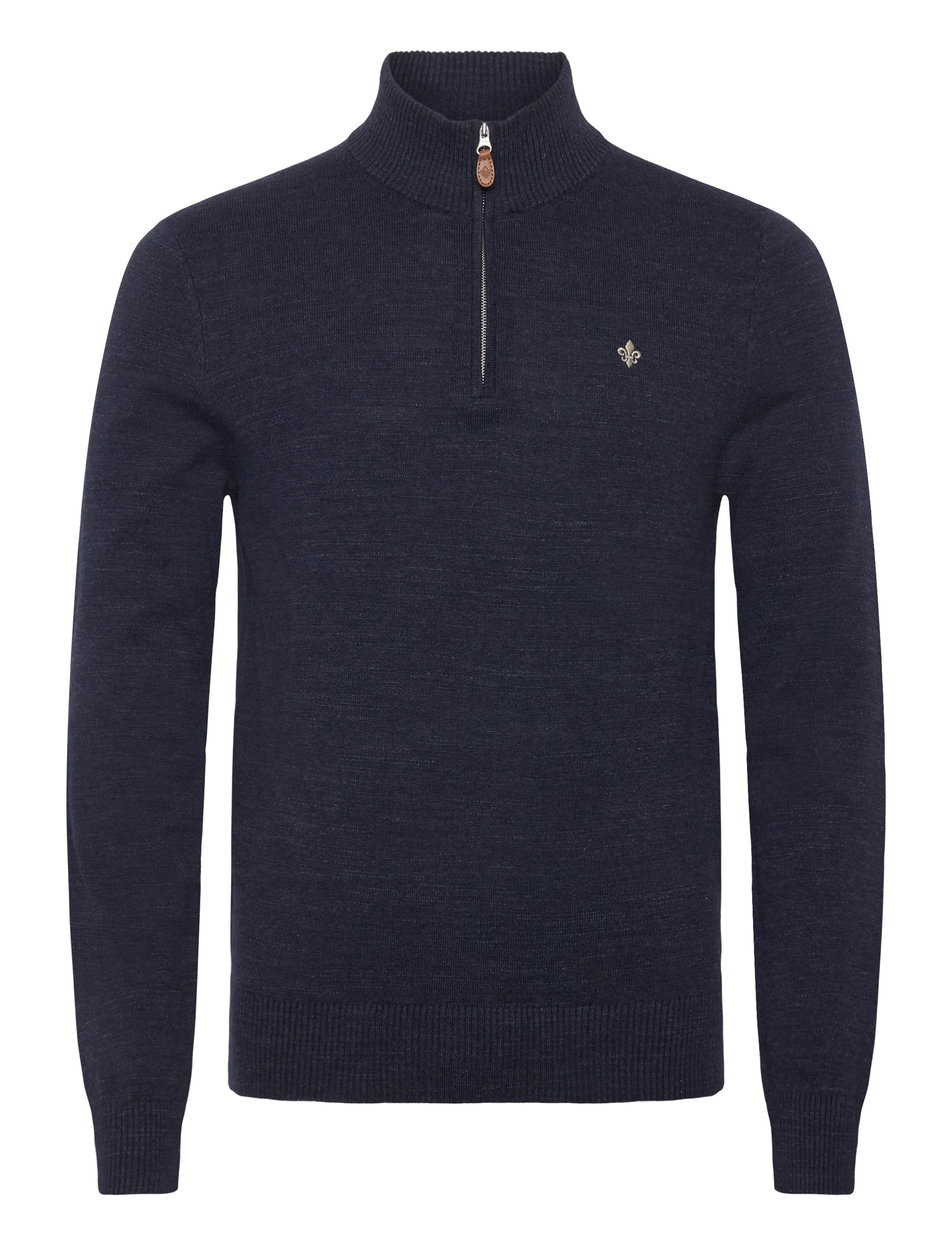 MORRIS Randall Half Zip Navy - XXL - Herren