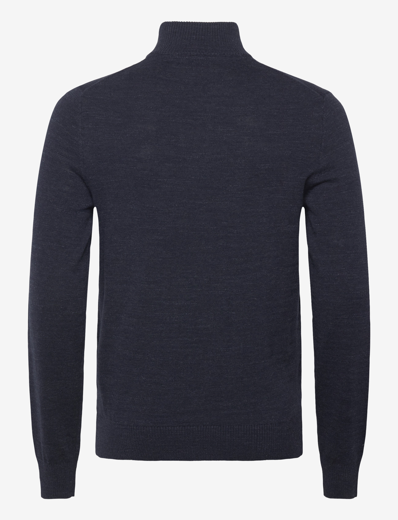 Morris - Randall Half Zip - half zip jumpers - navy - 2