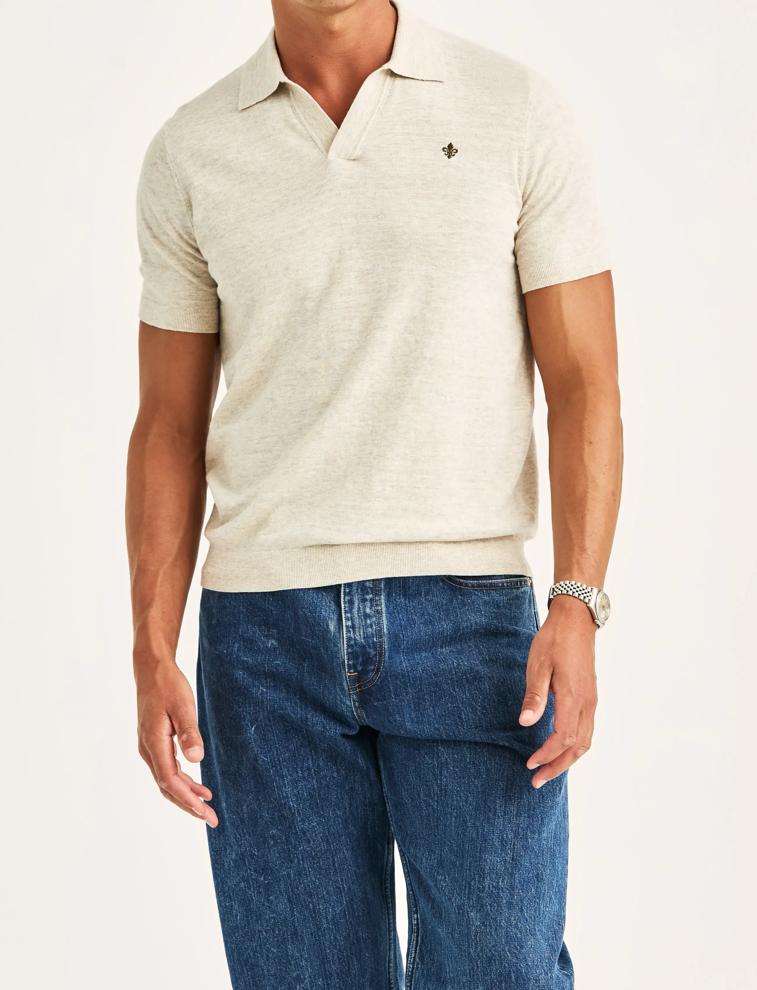 Morris Randall Resort Polo - Frühlingsgarderobe - KHAKI / beige