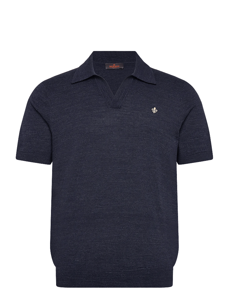 Morris - Randall Resort Polo - stickade pikéer - navy - 1