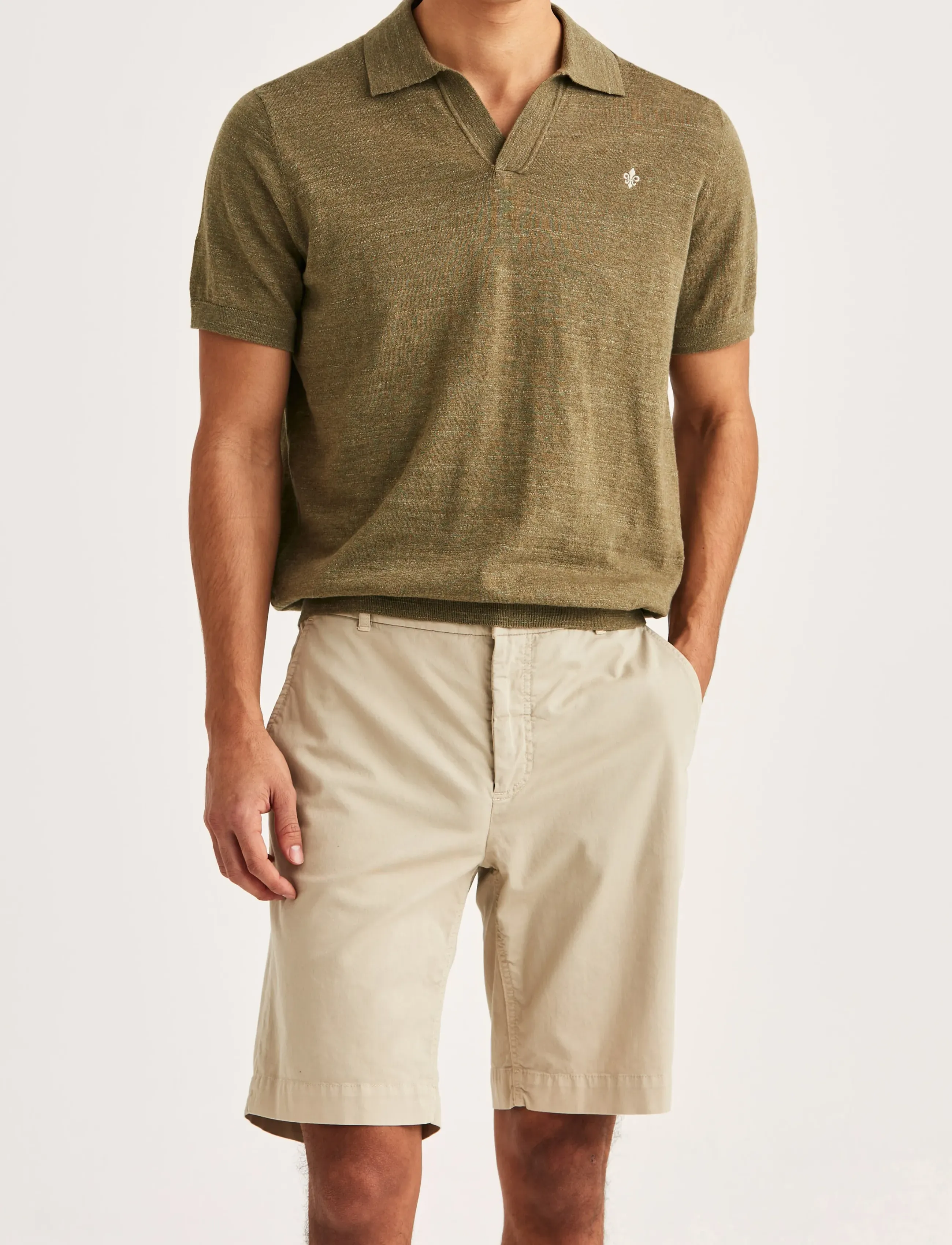 Morris Randall Resort Polo, Mænd, Strikket Poloshirt, Rød, Str: XS
