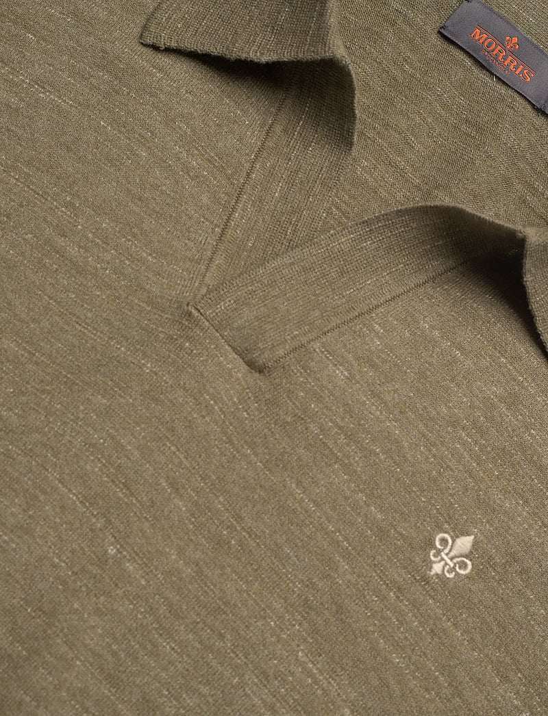Morris - Randall Resort Polo - gestrickte polohemden - olive - 5