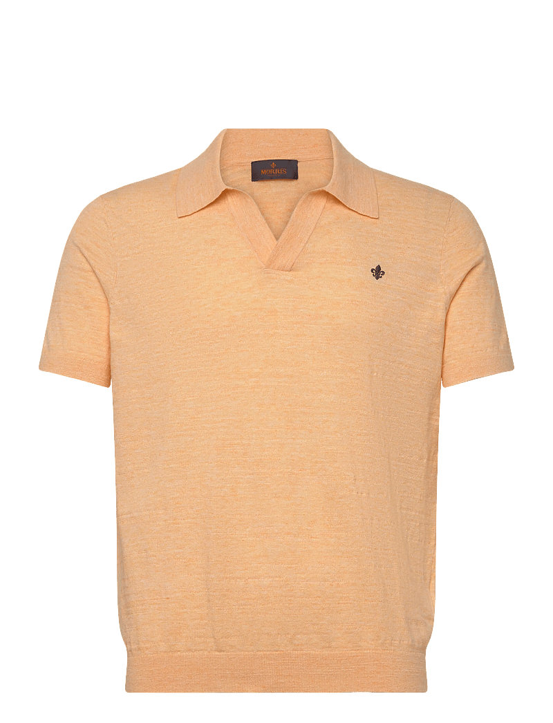 Morris - Randall Resort Polo - stickade pikéer - orange - 1