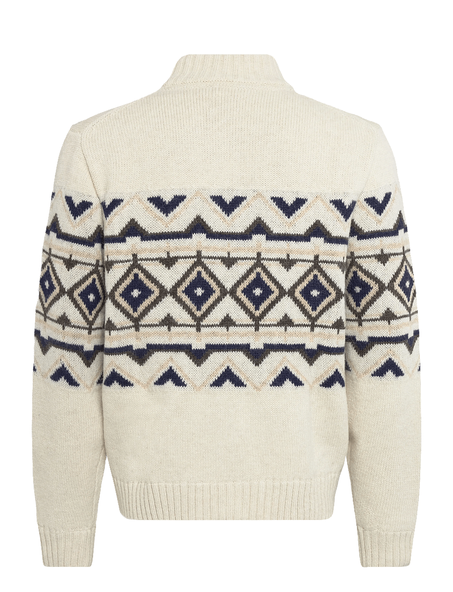 Morris - Hadley Zip Cardigan - lukuga džemprid - off white - 2