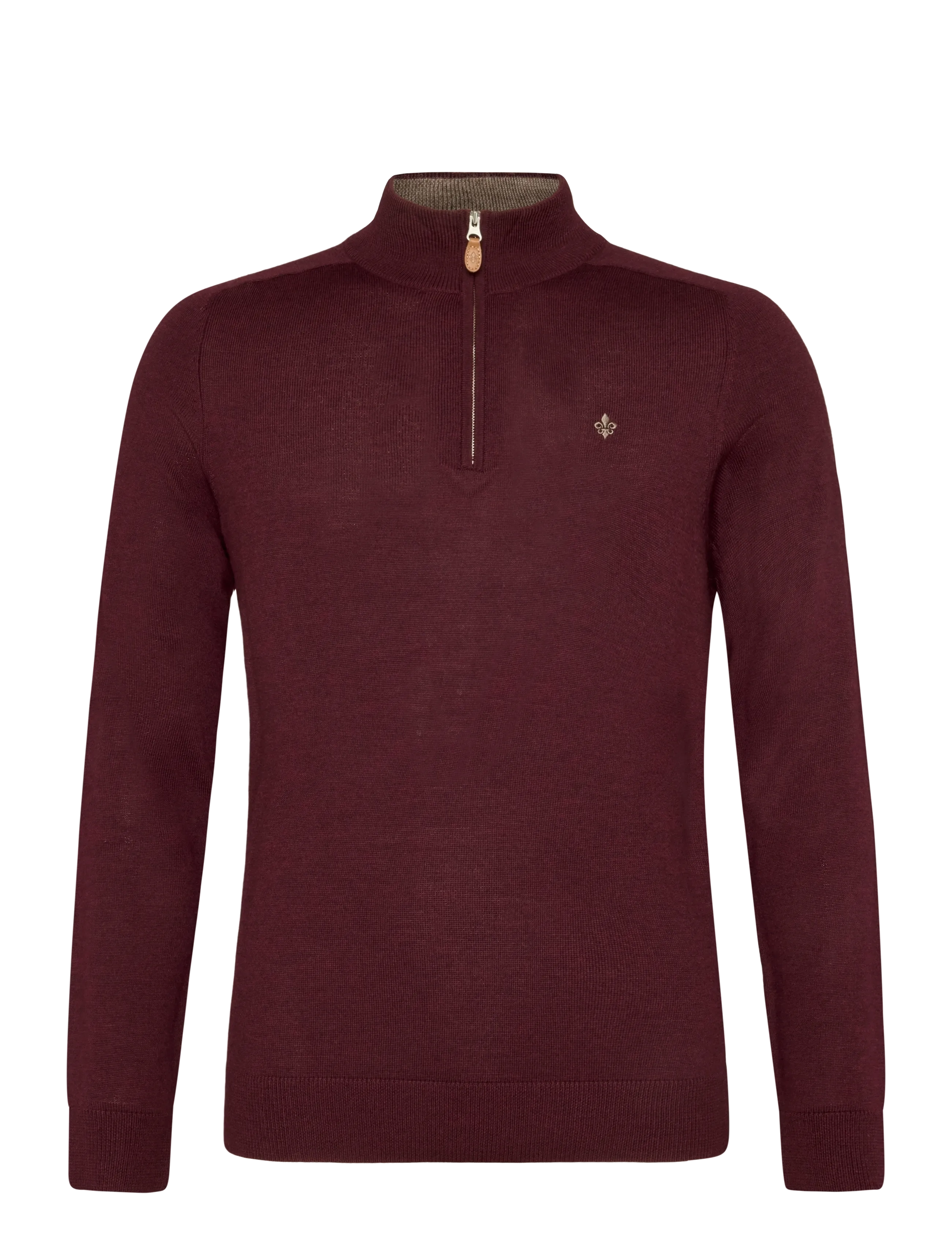 Morris Merino John Zip - Morris Stockholm - WINE RED / burgundy