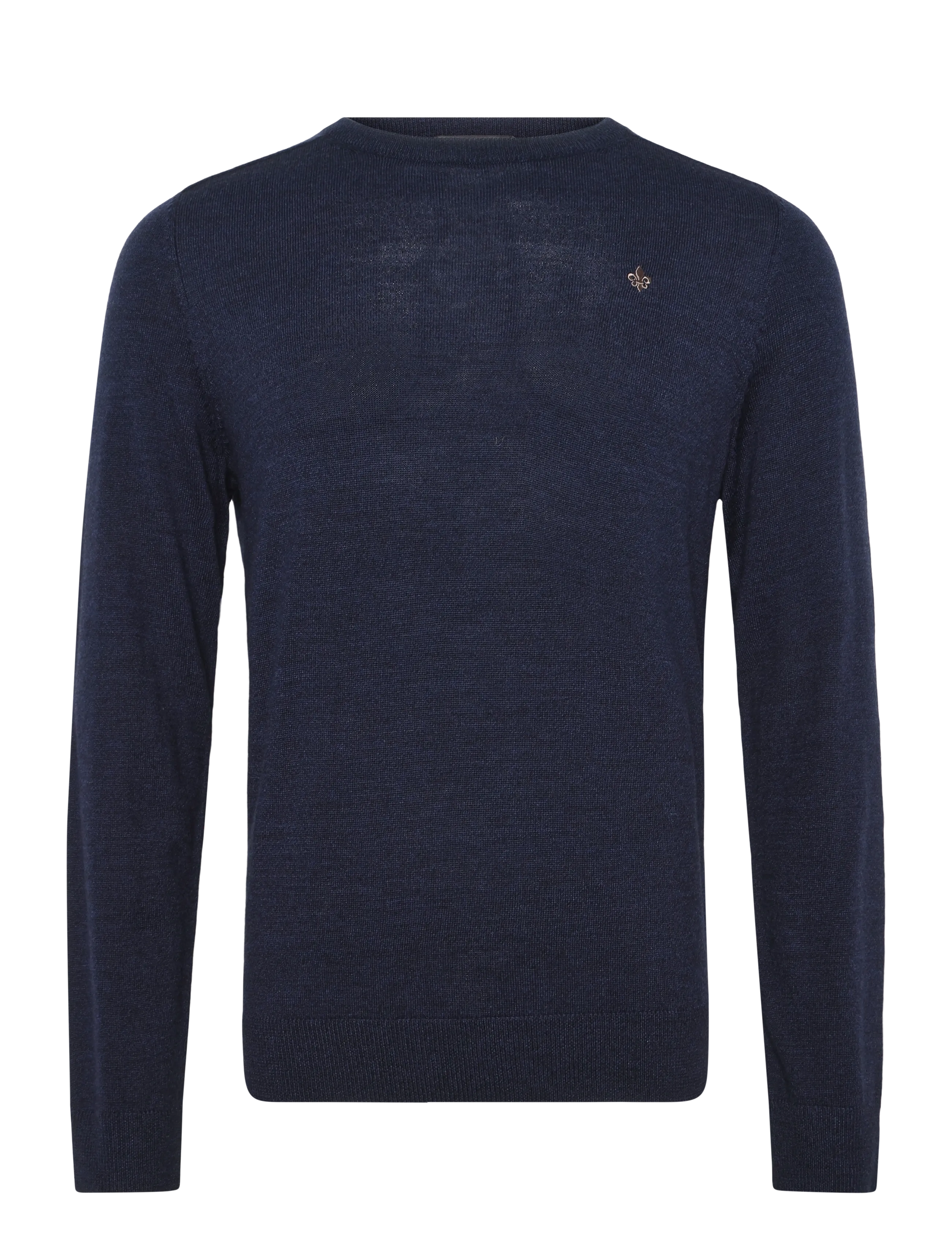 Morris Merino Oneck - Rundhals - BLUE / blue