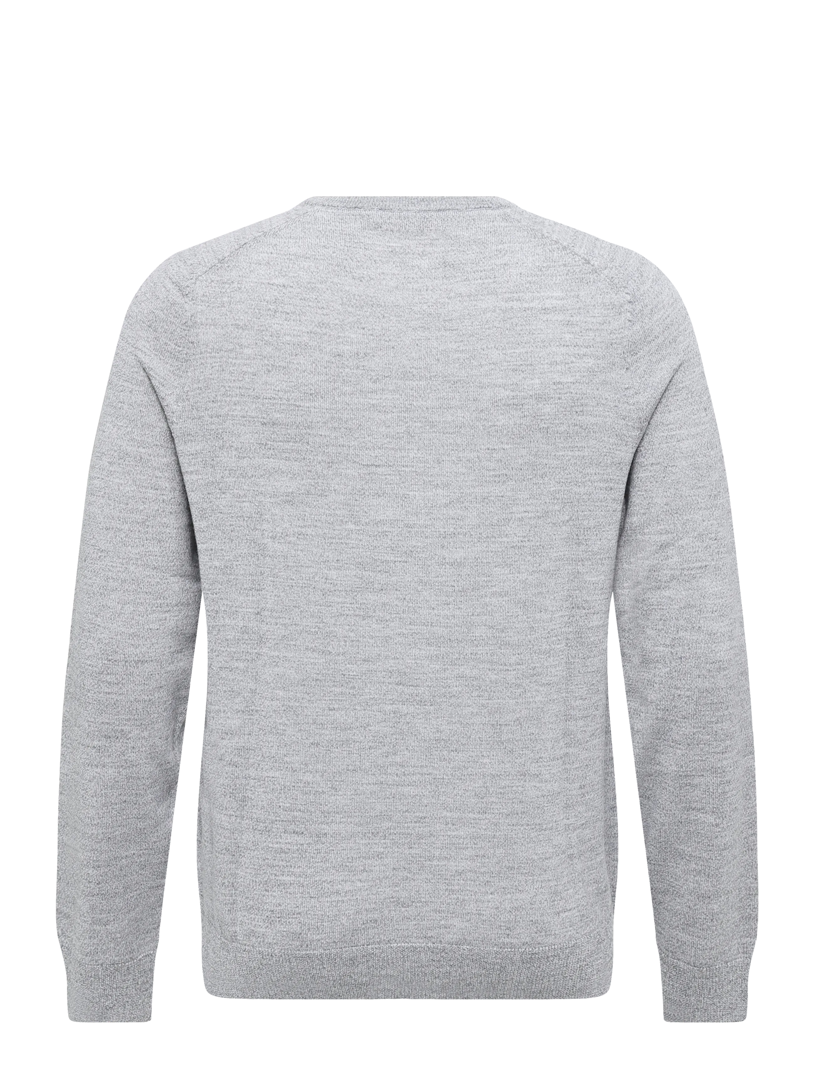 Morris - Merino Oneck - rundhals - grey - 2