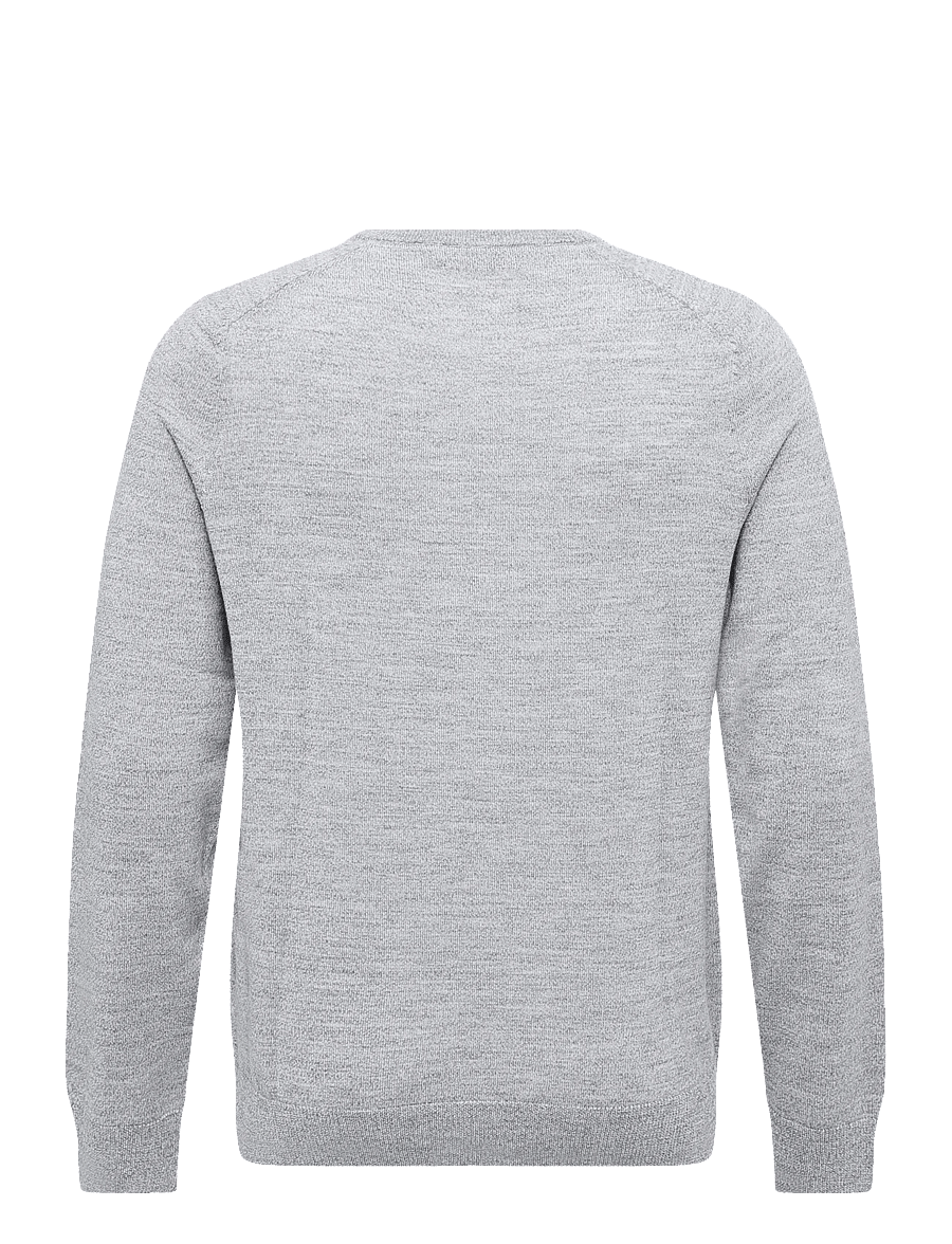 Morris - Merino Oneck - rundhals - grey - 2