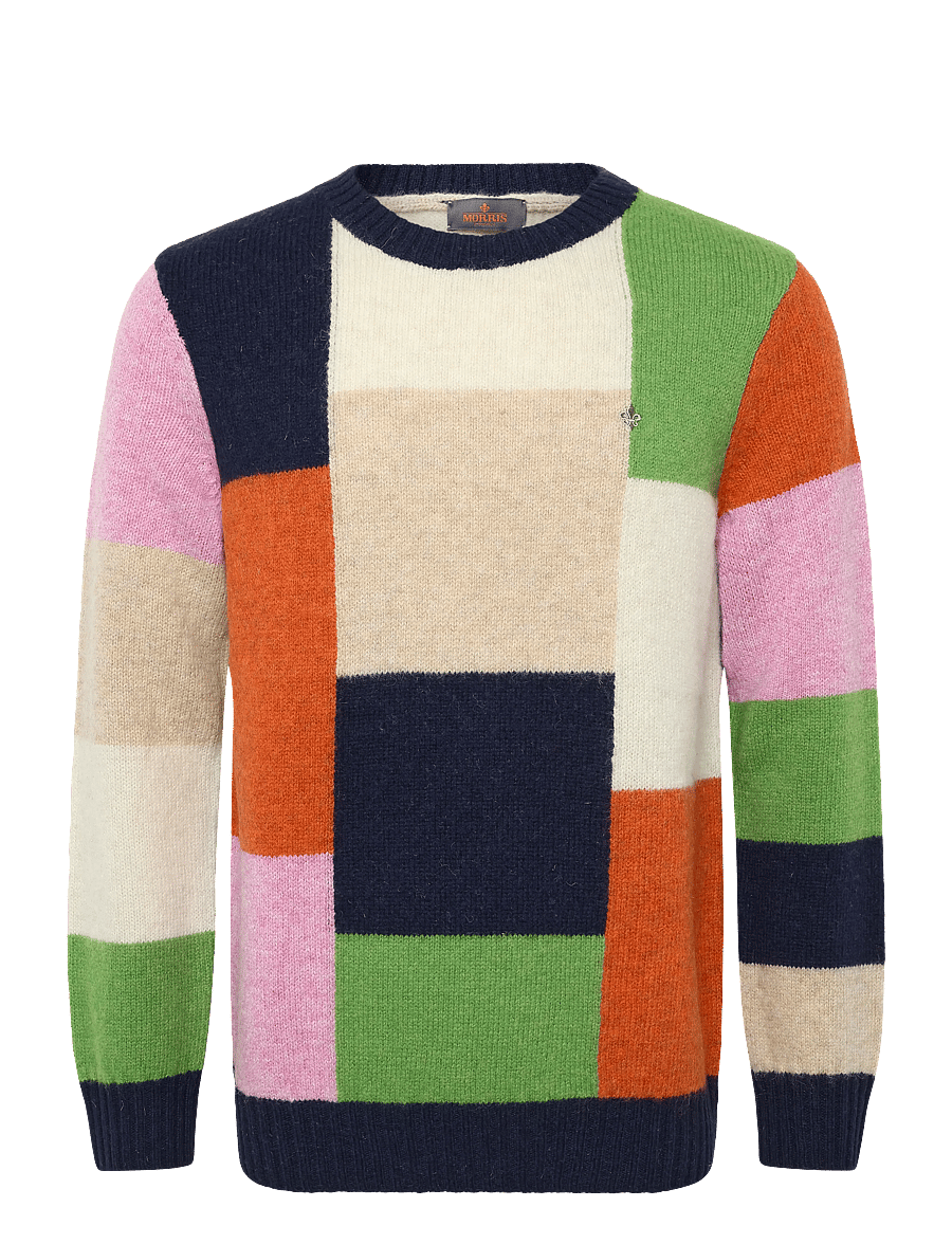 Morris - Hubert Sweater - rundhals - navy - 1