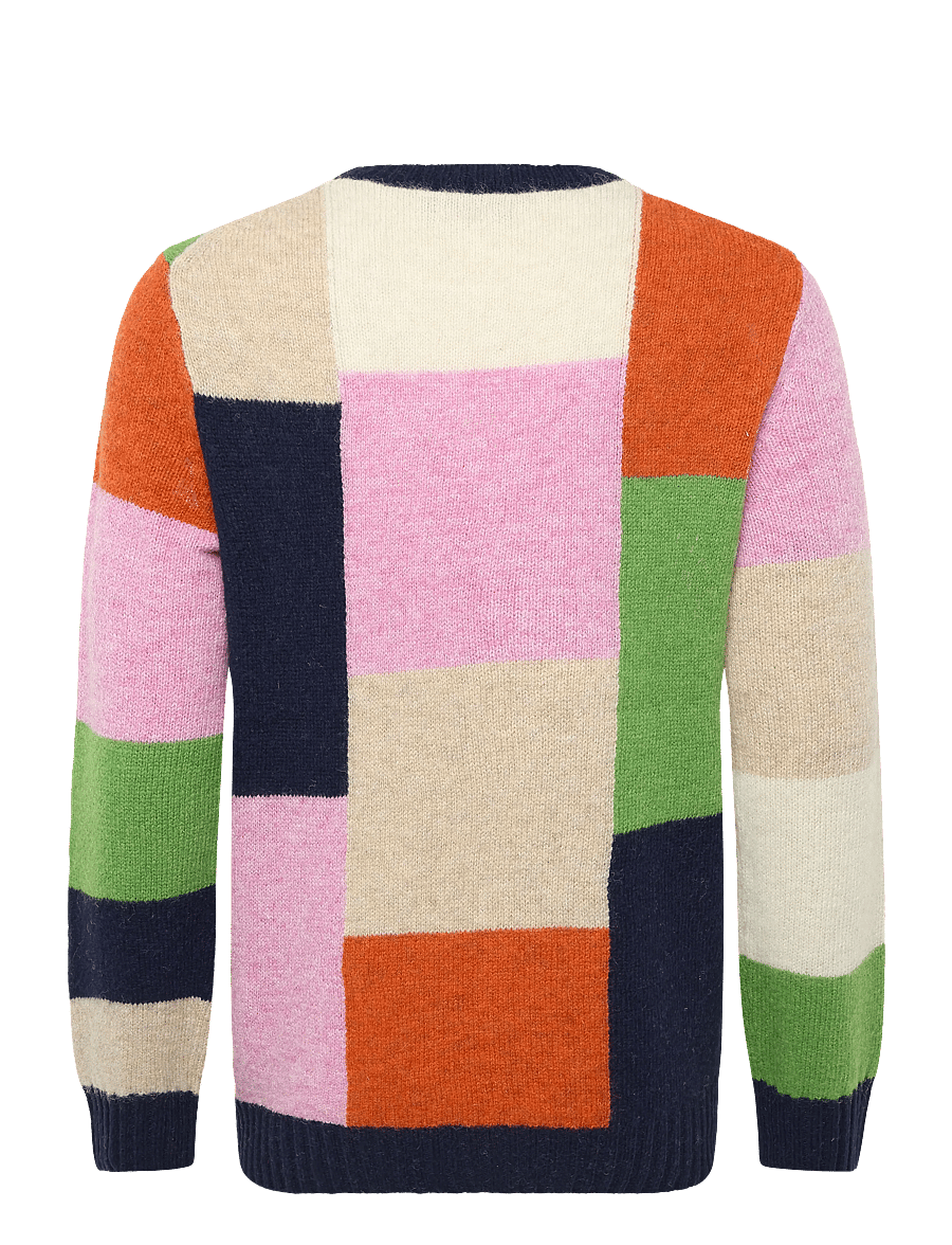 Morris - Hubert Sweater - rundhals - navy - 2