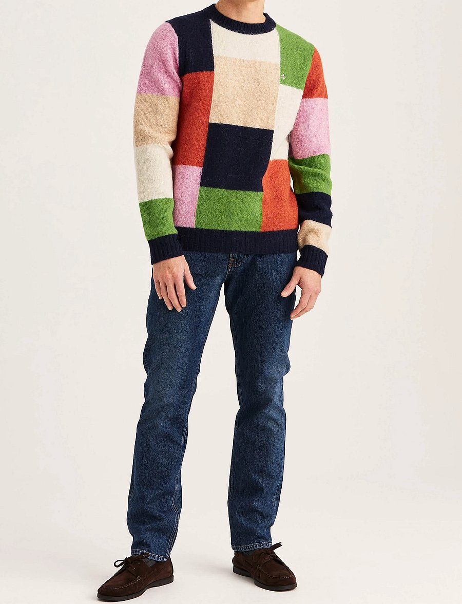 Morris - Hubert Sweater - rundhals - navy - 3