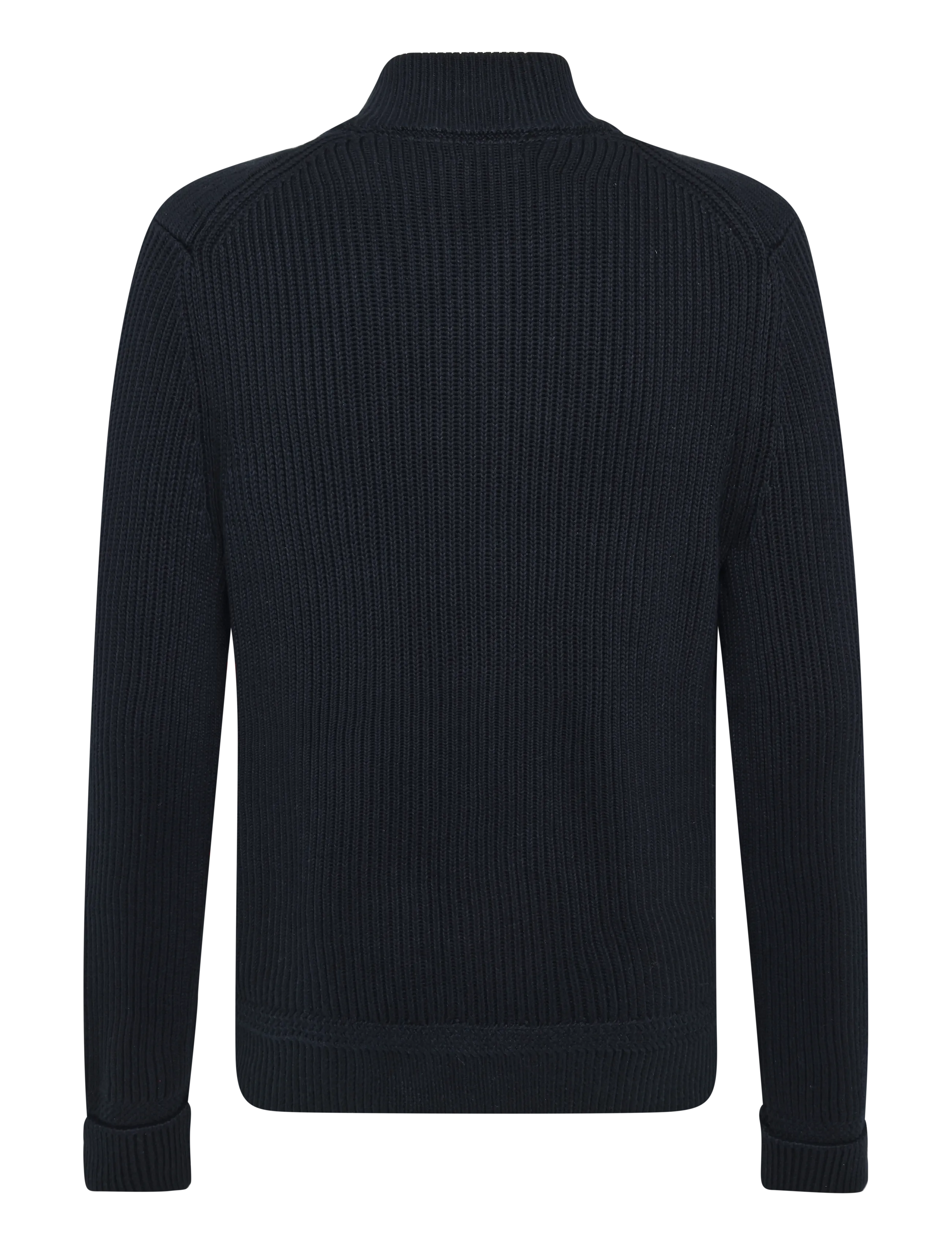Morris - Duncan Zip Cardigan - old blue - 2