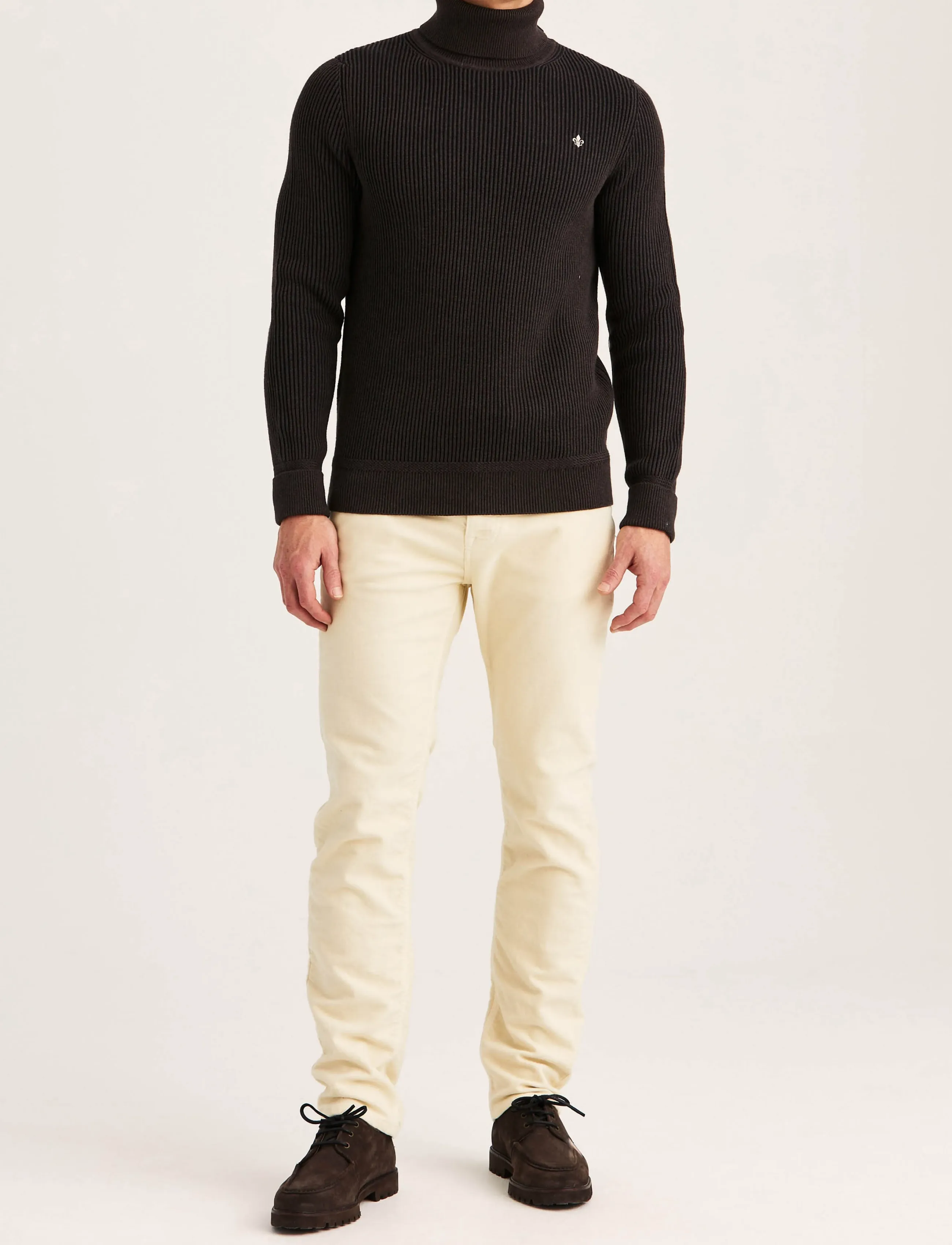 Morris - Wallace  Roller Neck - turtlenecks - brown - 3