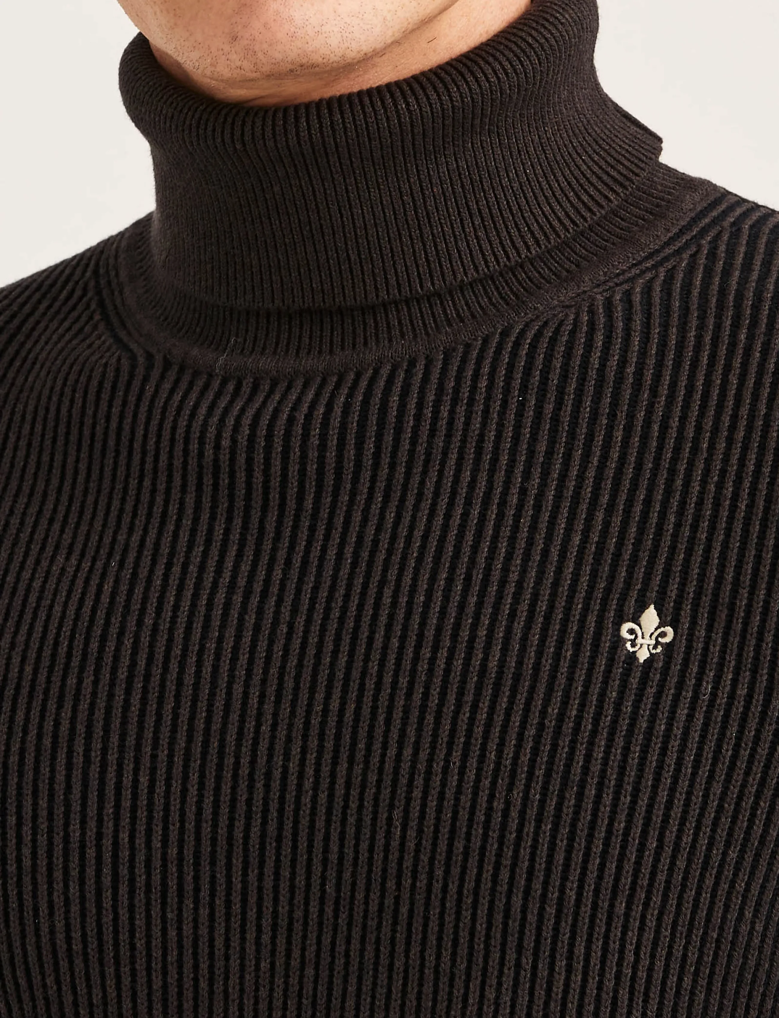 Morris - Wallace  Roller Neck - turtlenecks - brown - 5