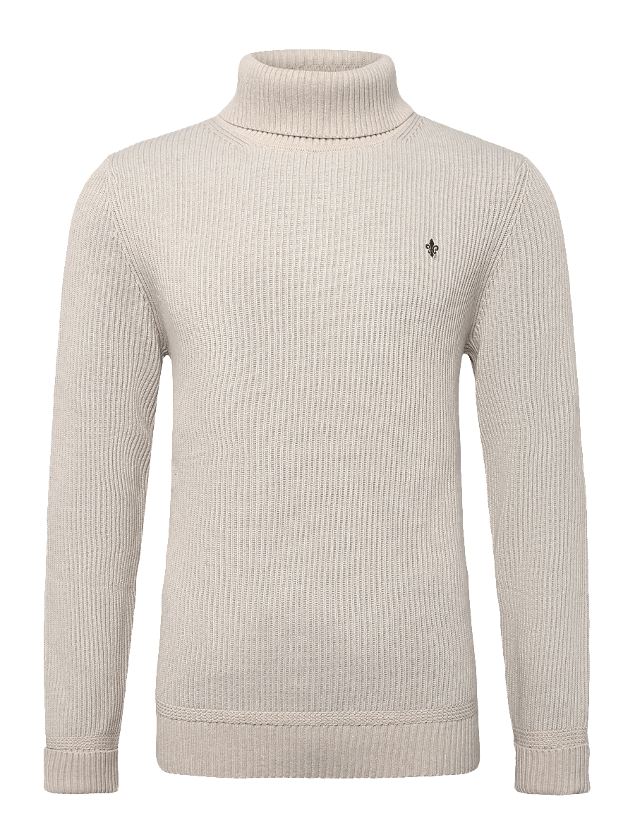 Morris - Wallace Roller Neck - polokrage - khaki - 1