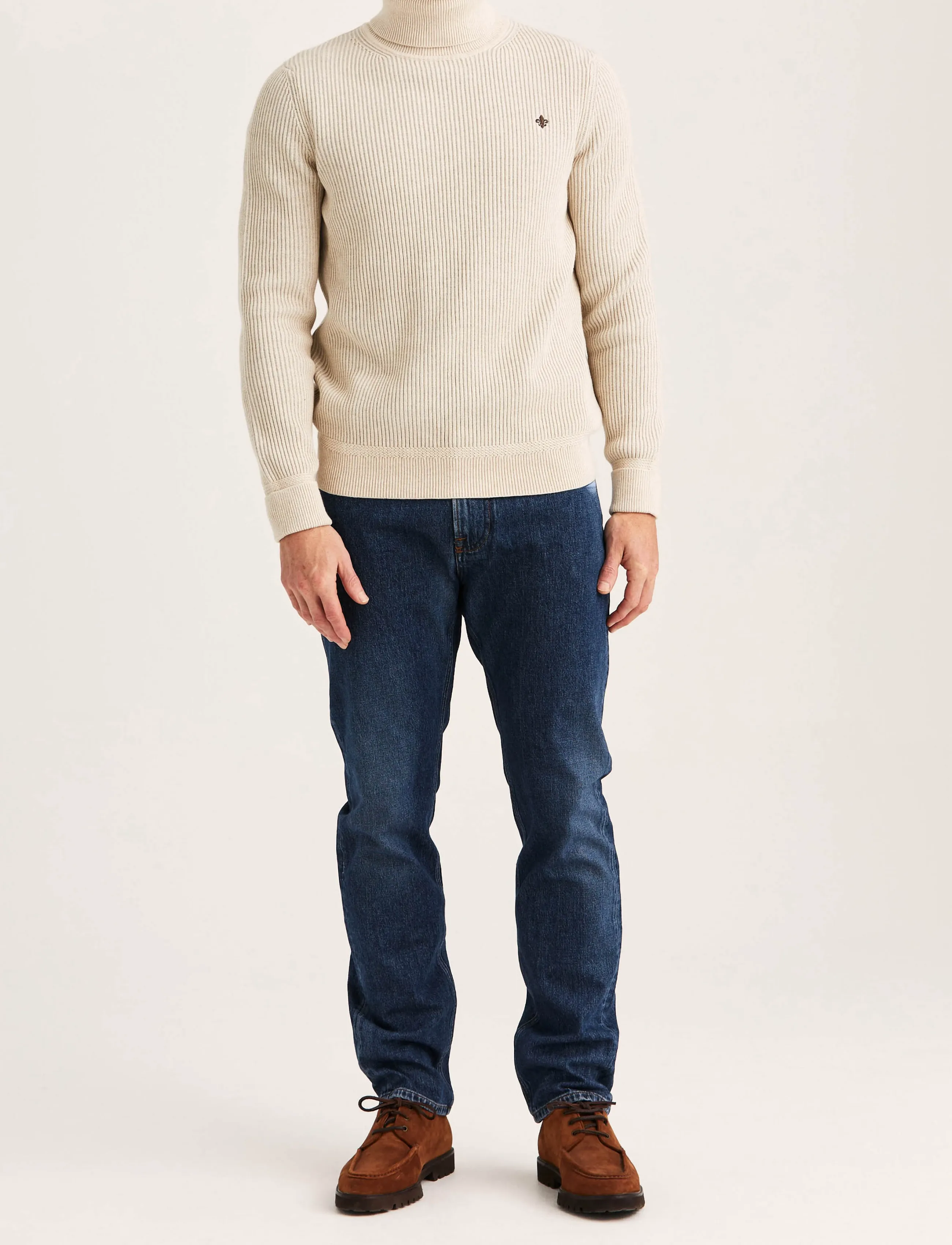 Morris - Wallace  Roller Neck - polokrage - khaki - 3