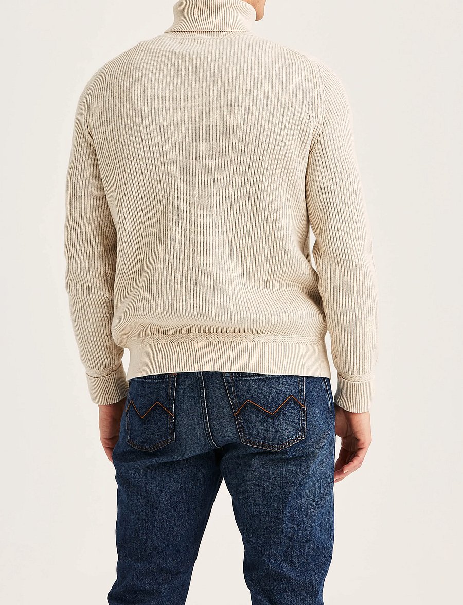 Morris - Wallace Roller Neck - polokrage - khaki - 4