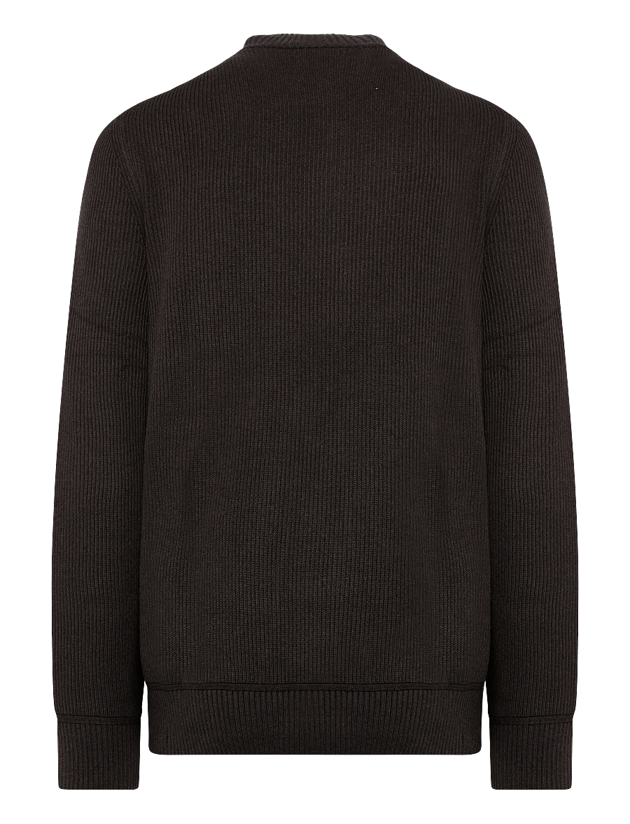 Morris - Colin Half Zip - halfzip strik - brown - 2