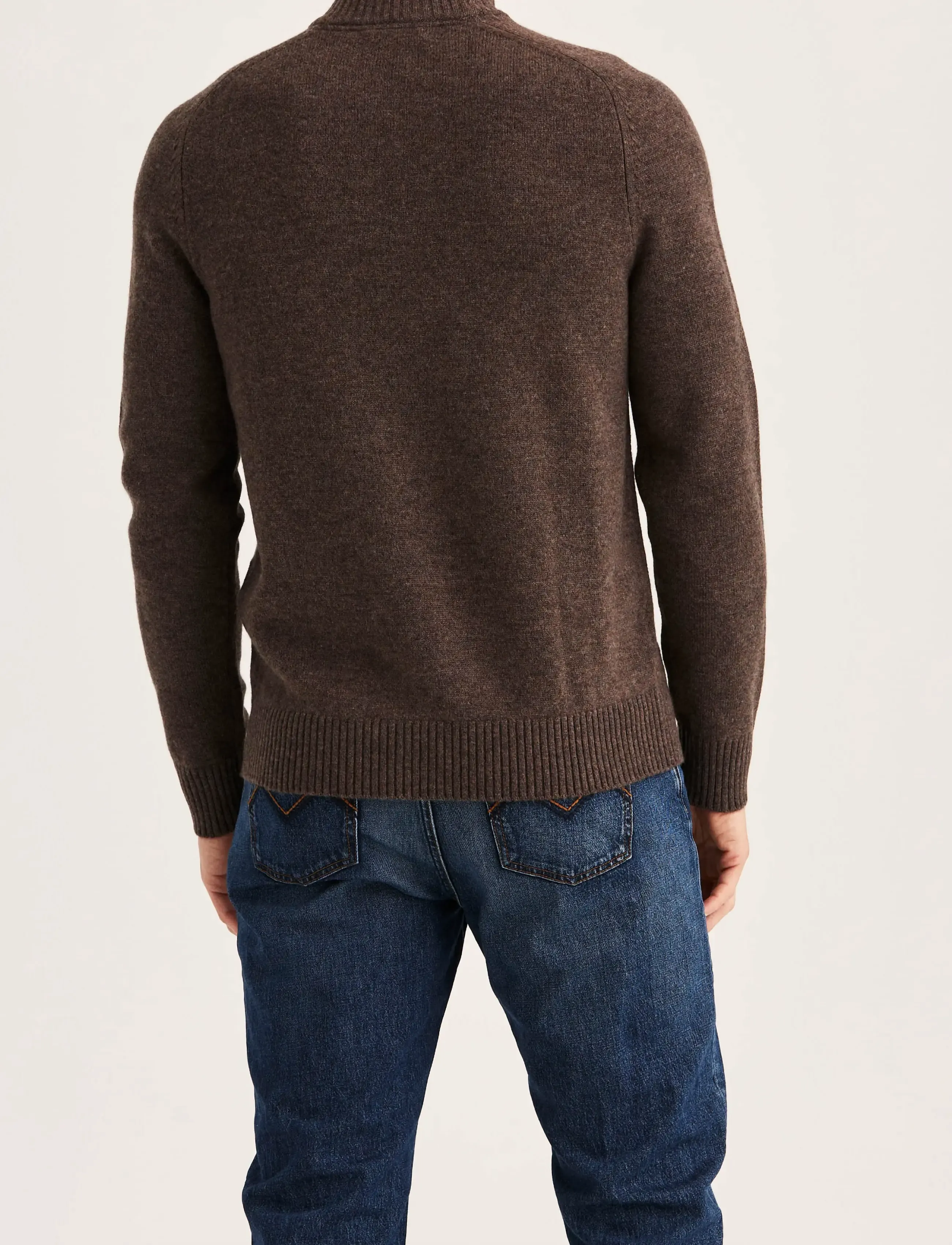 Morris - Hertford Half Zip - brown - 3