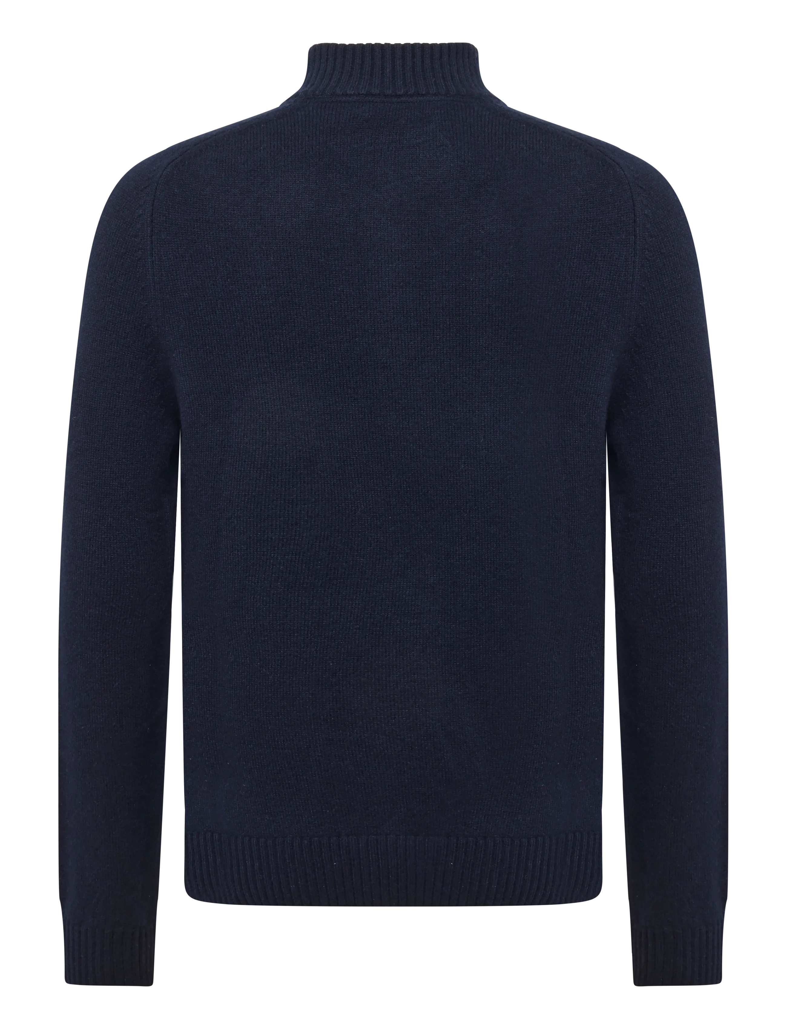 Morris - Hertford Half Zip - halfzip strik - navy - 2