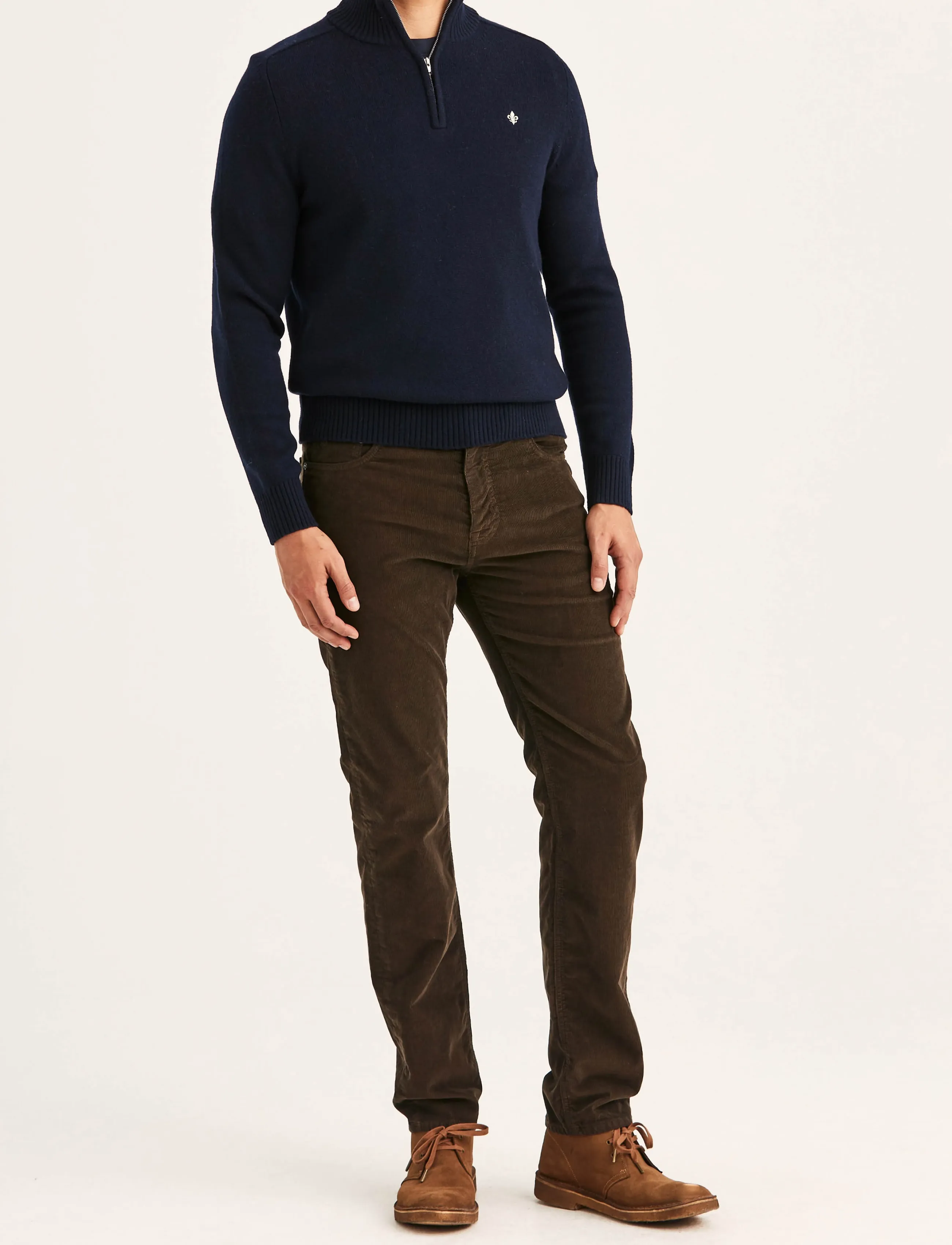 Morris - Hertford Half Zip - halfzip strik - navy - 5