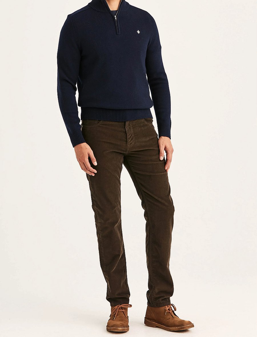 Morris - Hertford Half Zip - halfzip strik - navy - 5