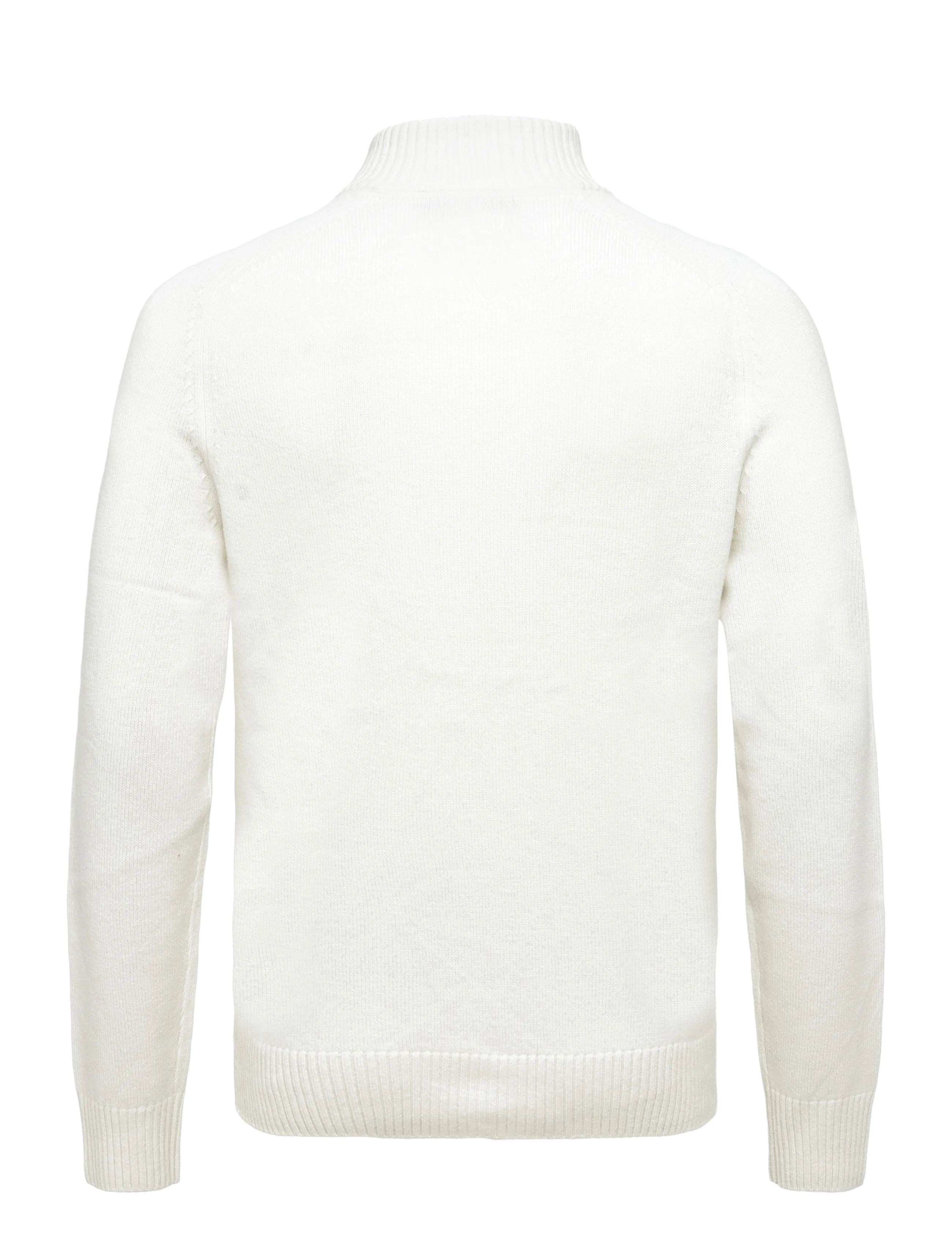 Morris - Hertford Half Zip - off white - 2