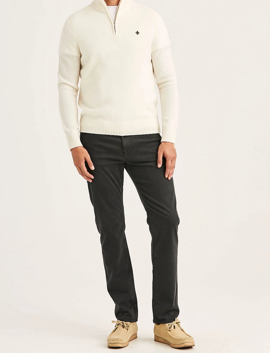 Morris - Hertford Half Zip - halfzip strik - off white - 5
