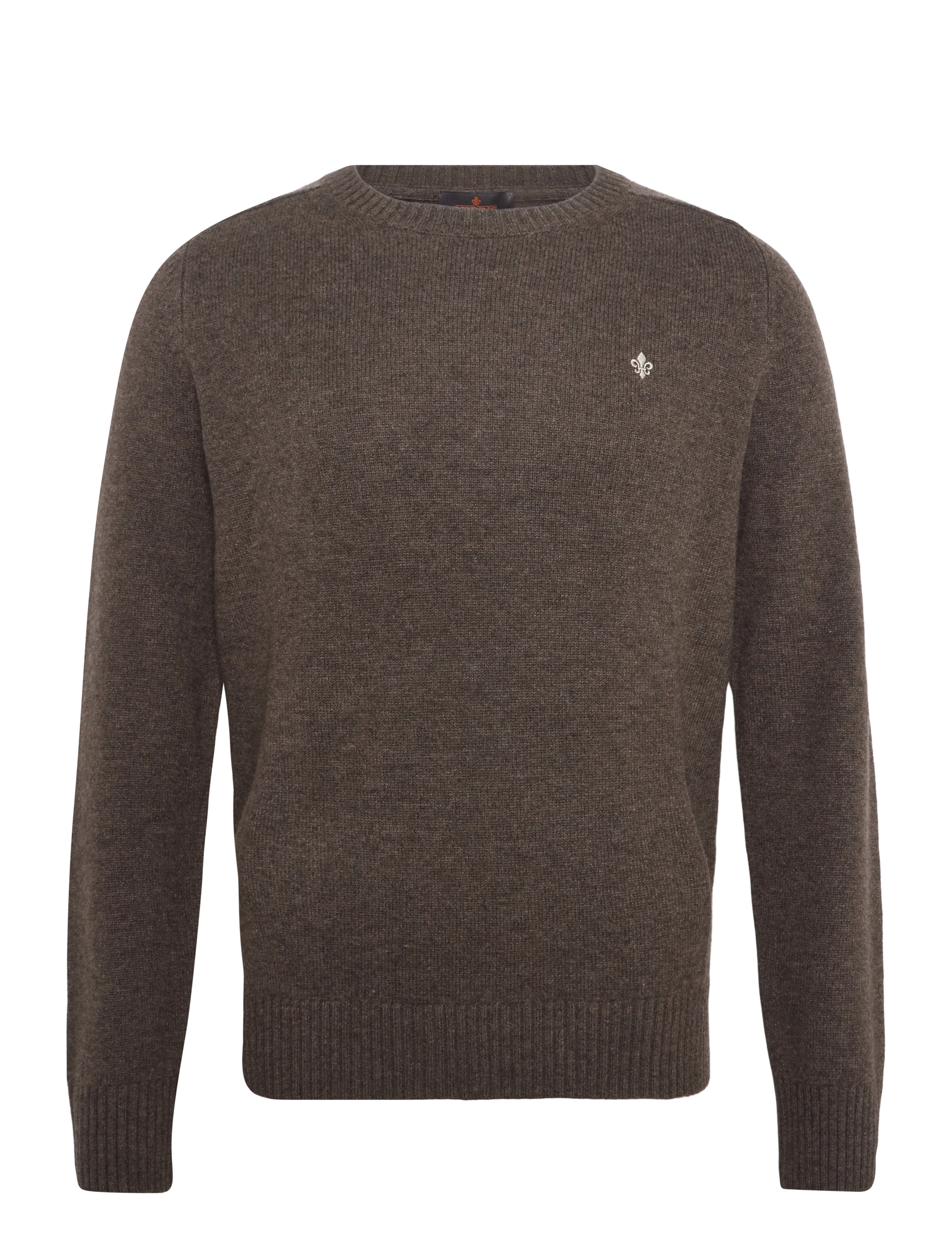 Morris Hertford Oneck - Rundhals - BROWN / brown