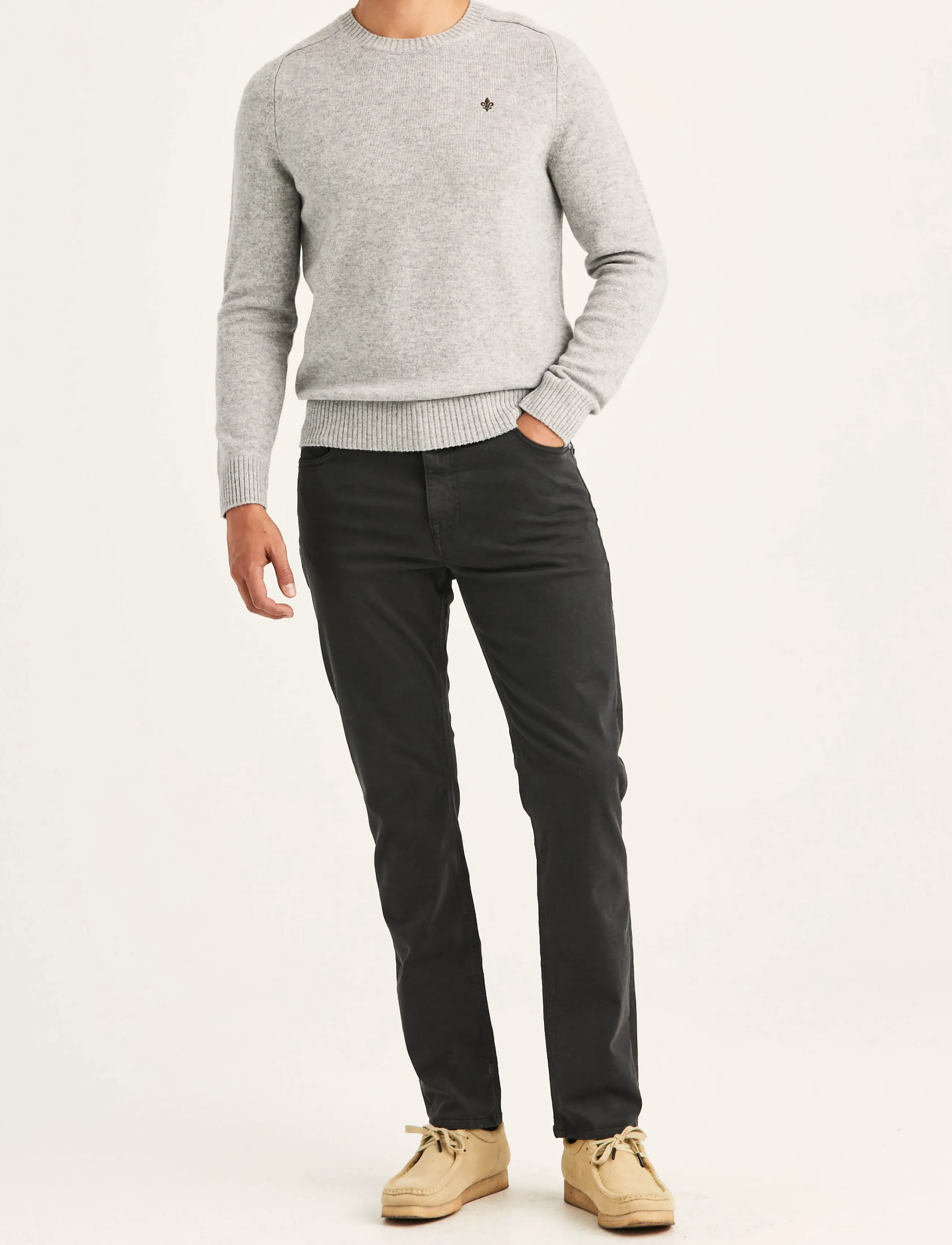 Morris - Hertford Oneck - round necks - grey - 3